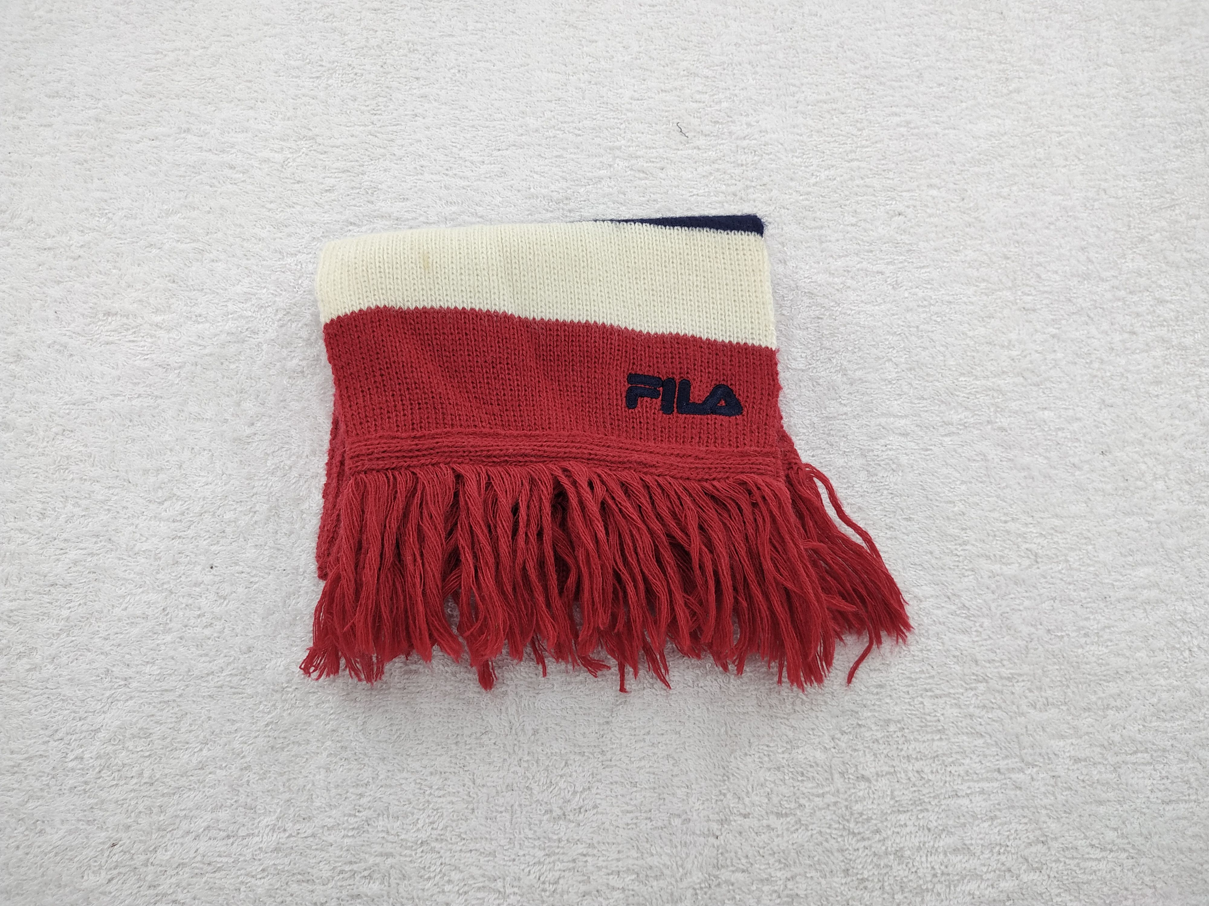 Fila Vintage Fila Scarf/Muffler/Neckwear MF042 Size ONE SIZE - 3 Thumbnail