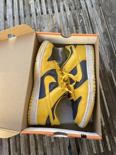 Nike Dunk Low Varsity Maize Midnight Navy | Grailed