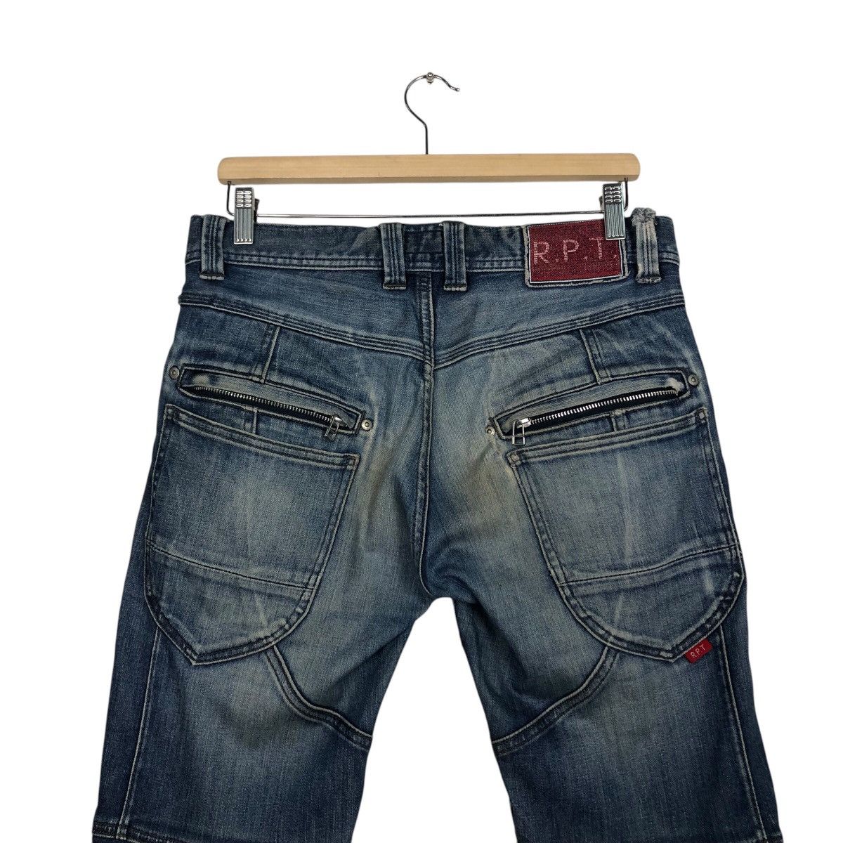 Japanese Brand 📌Vintage Denim Pants Biker Rupert Japan Size US 32 / EU 48 - 10 Thumbnail