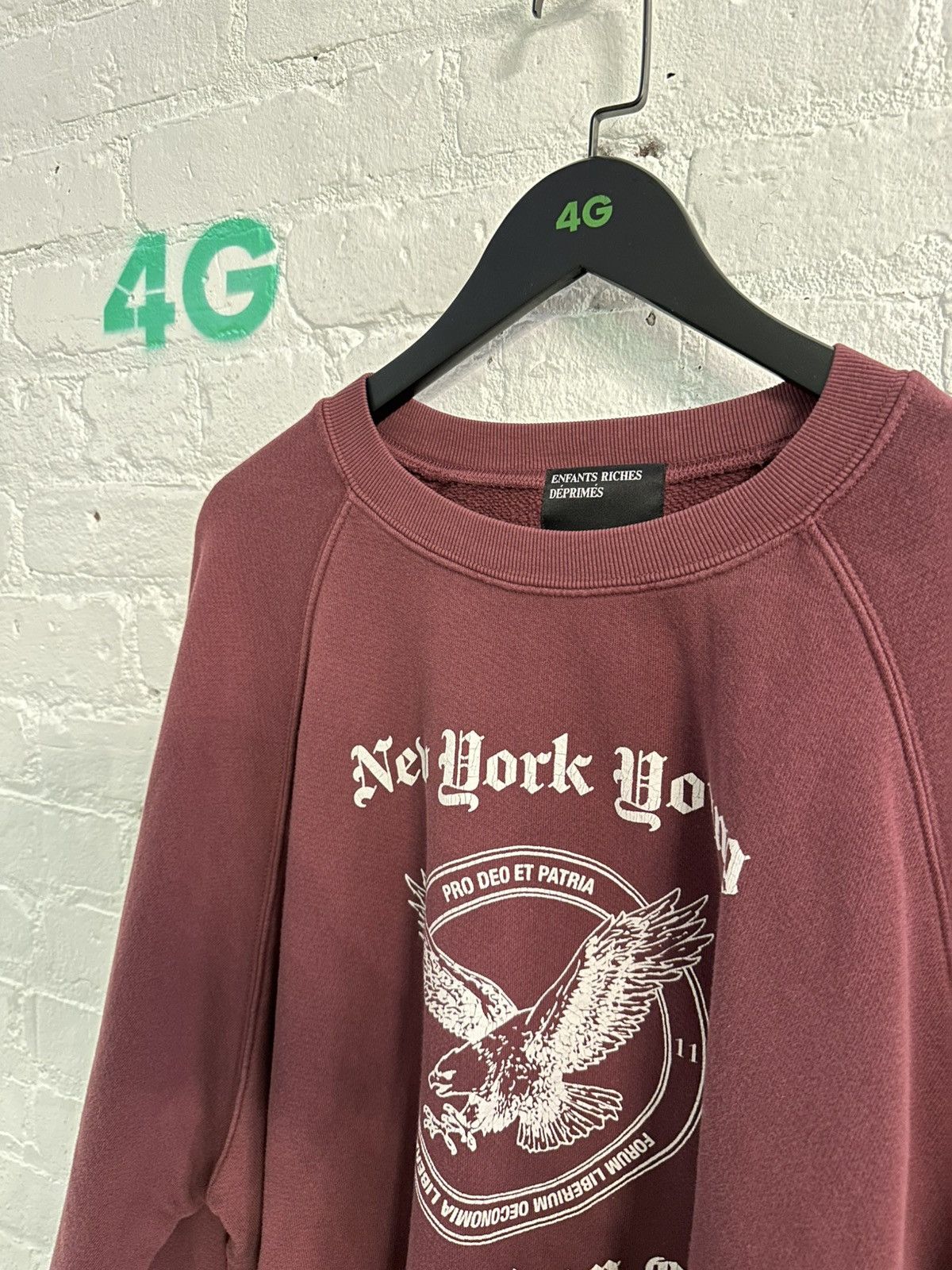 Enfants Riches Deprimes ENFANTS RICHES DEPRIMES YOUNG REPUBLICAN CREWNECK Size US L / EU 52-54 / 3 - 2 Thumbnail