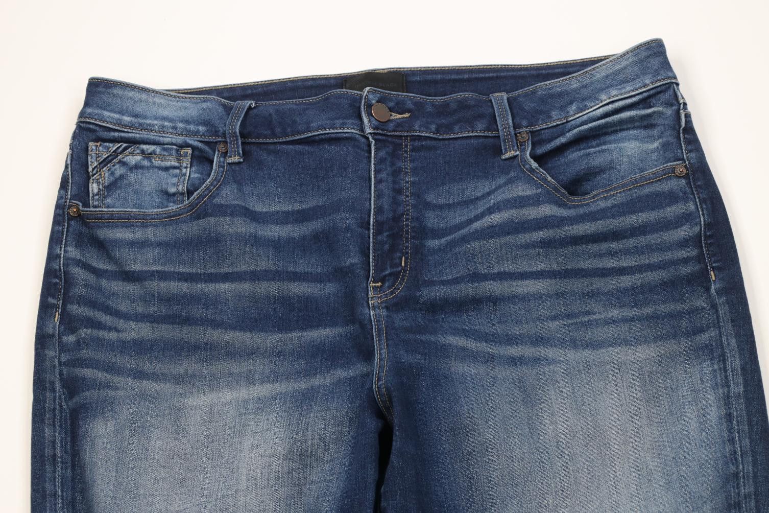 Vintage Buckle Black Fit No 93 Stretch Straight Leg Denim Jeans Size US 36 / EU 52 - 2 Thumbnail