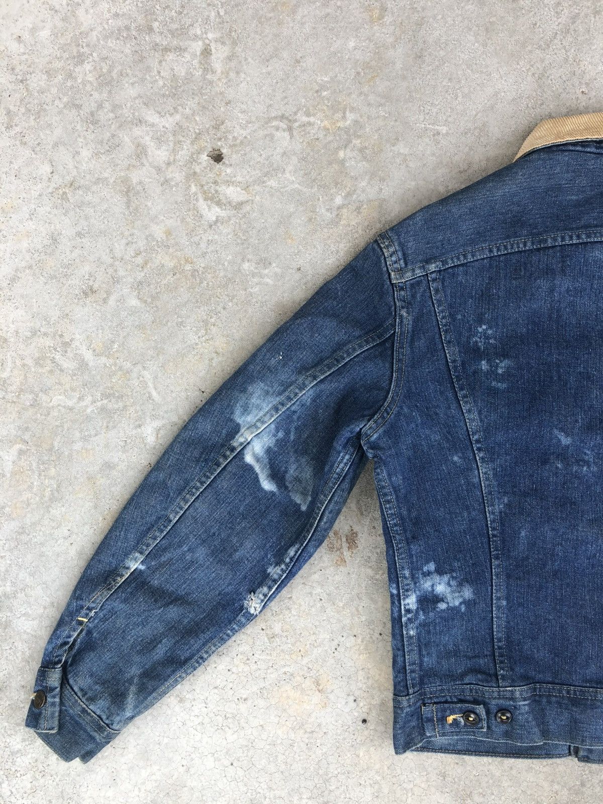 Lee Vintage 70’s Lee Storm Rider Blanked Lined Denim Jacket Size US S / EU 44-46 / 1 - 9 Thumbnail