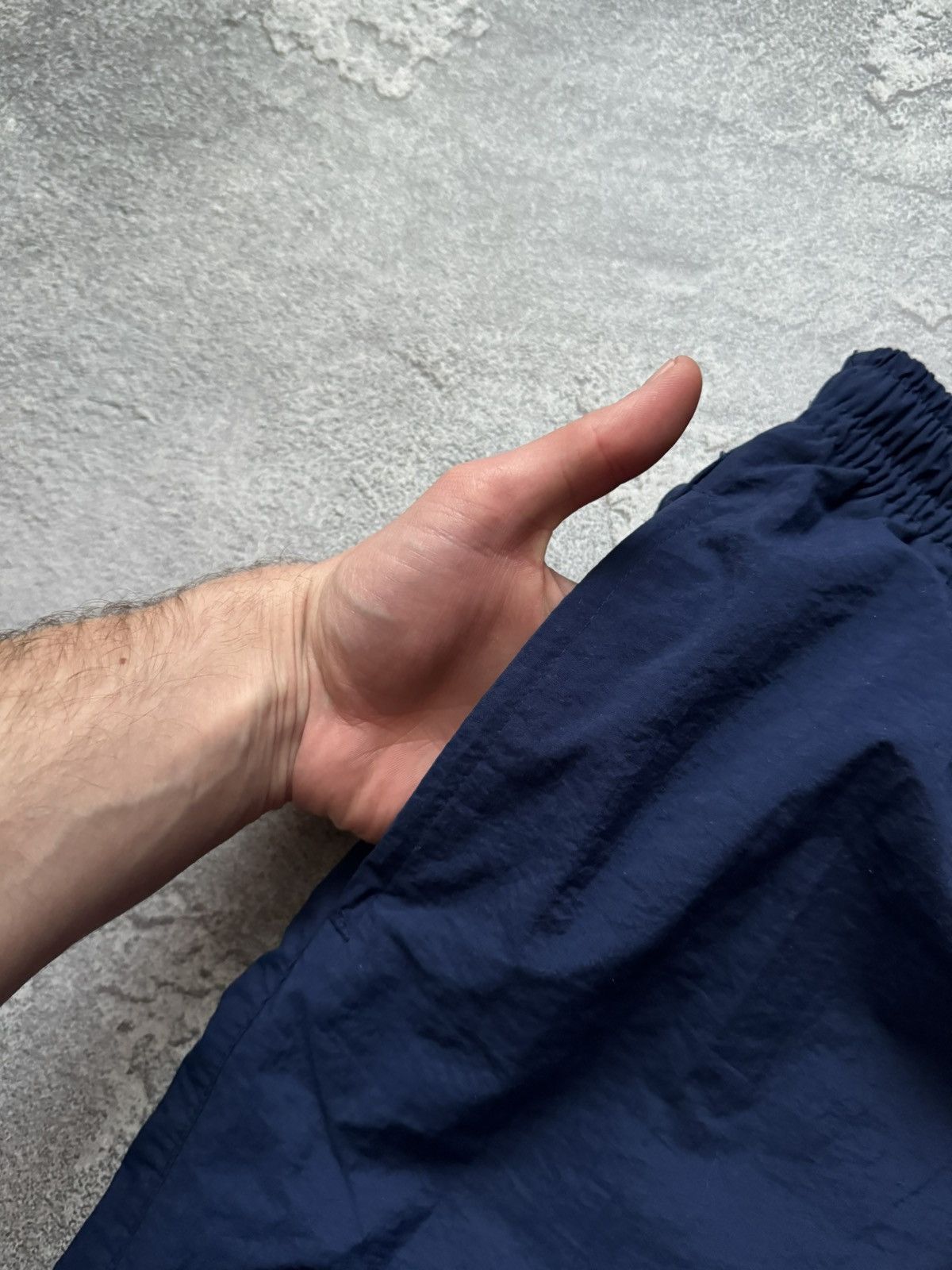 Nike × Vintage Nike XL swoosh nylon jogger sweat track pant trouser baggy Size US 39 - 5 Thumbnail