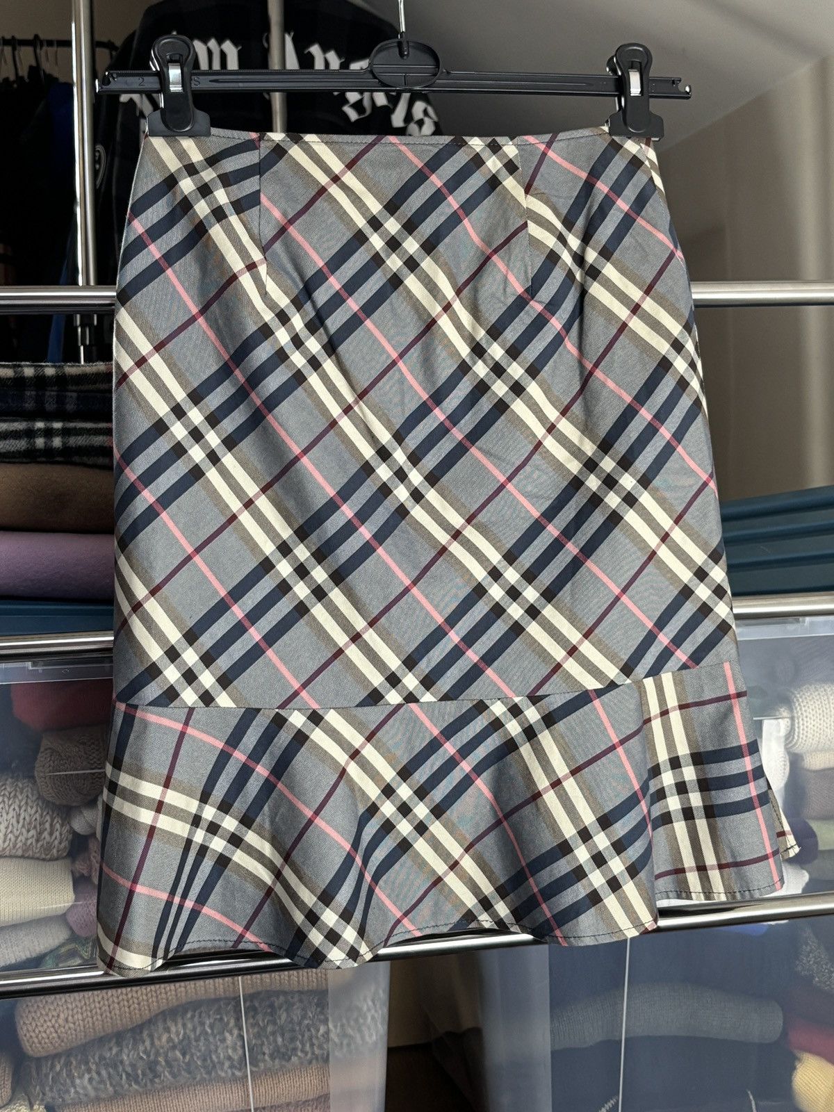 Burberry Burberry Blue Label Nova Check Skirt Japanese Vintage Rare Size 27" / US 4 / IT 40 - 4 Thumbnail