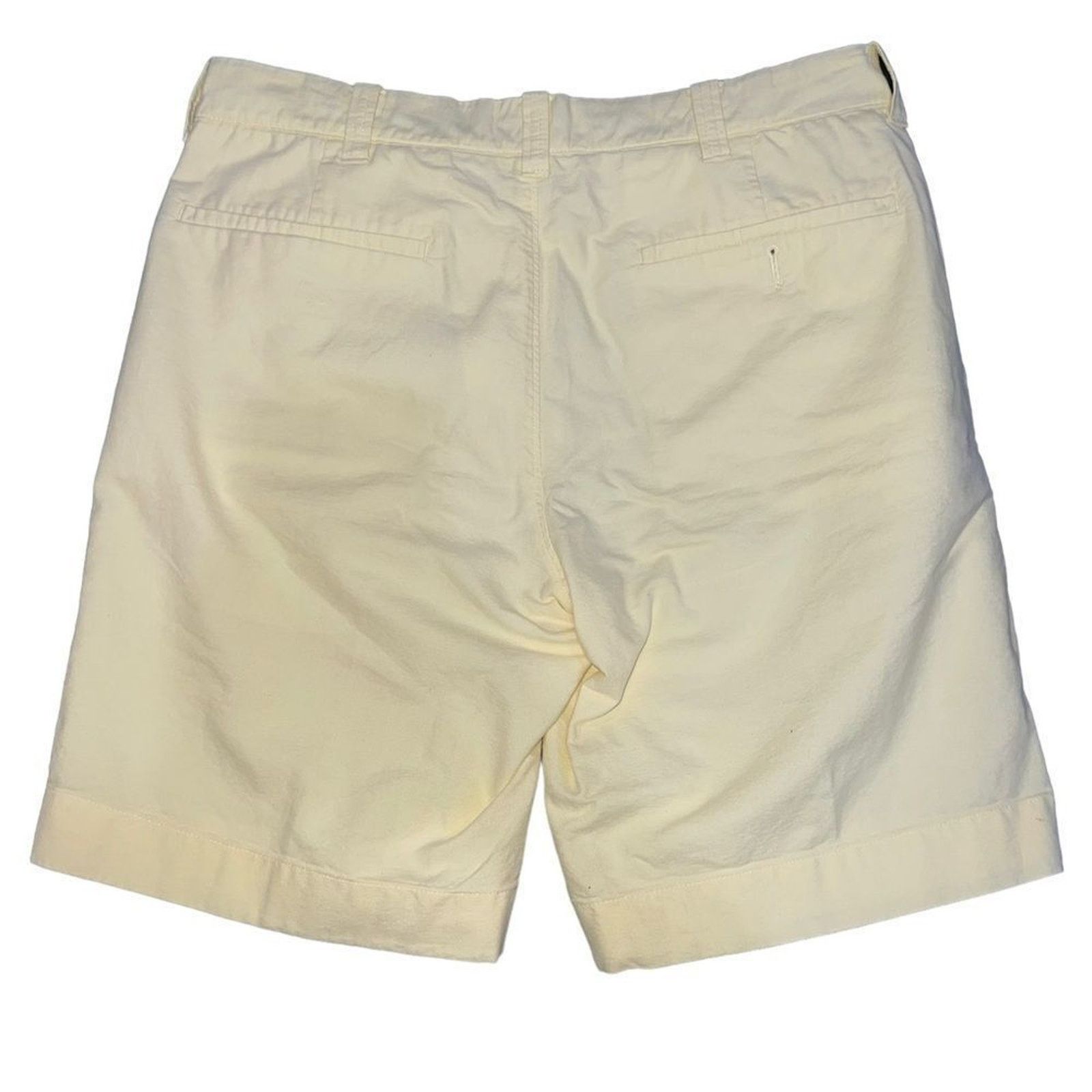 J.Crew J.Crew Gramercy Chino Shorts Mens 30W Pale Yellow Size US 30 / EU 46 - 4 Thumbnail
