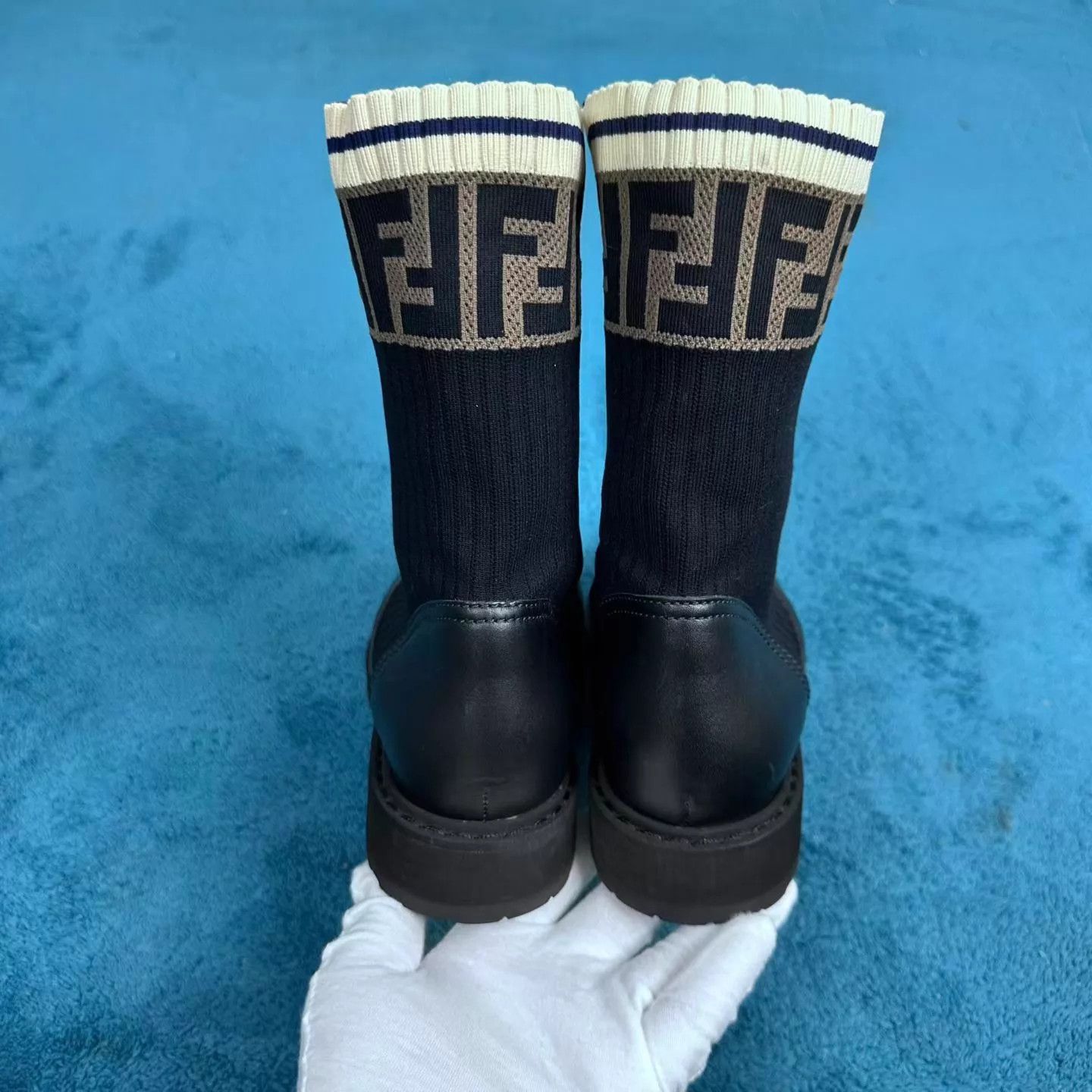 Fendi Fendi Rockoko Martin Boots Black Size 36 Size US 5.5 / IT 35.5 - 4 Thumbnail