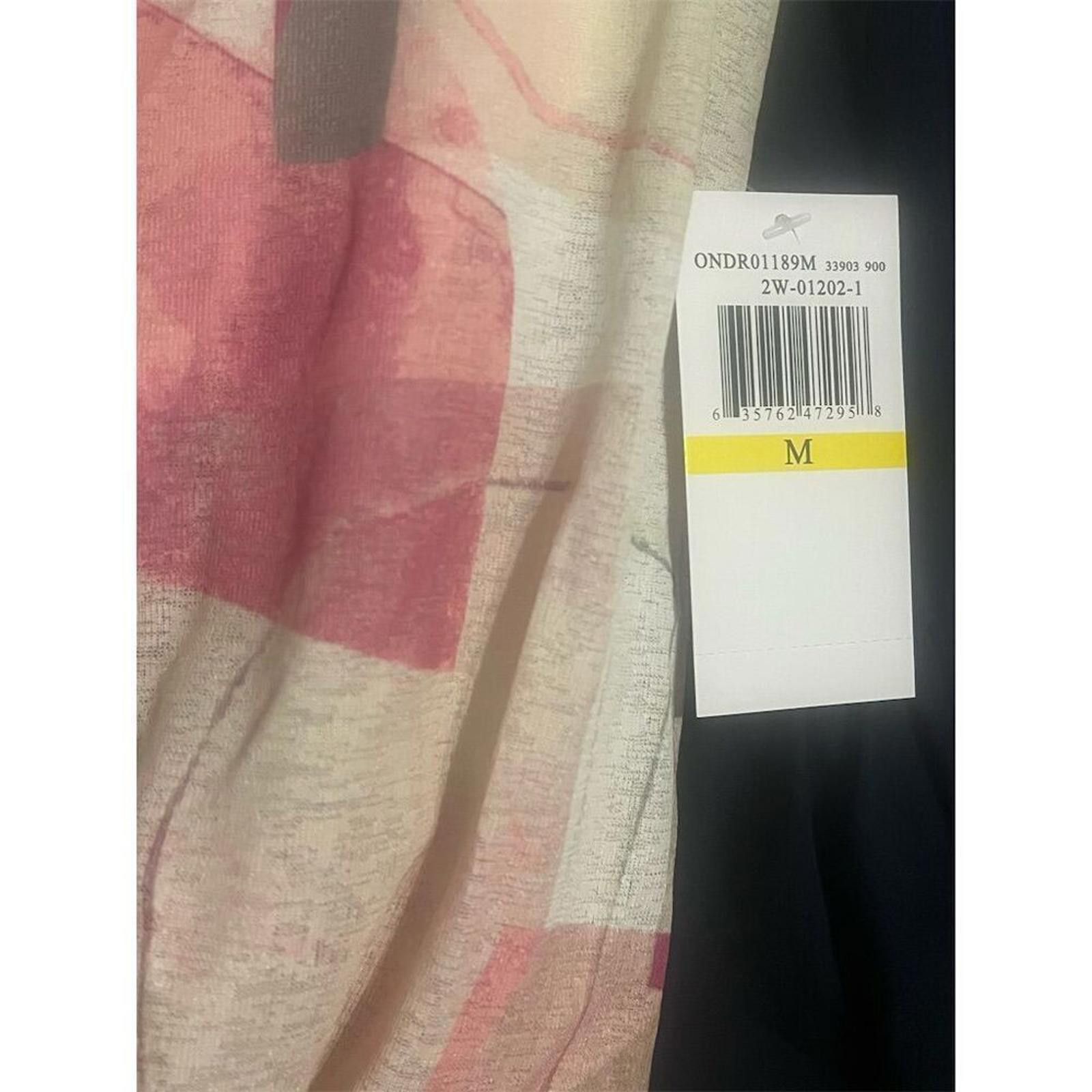 Other Adrienne Landau Drape Front Dress M Multicolor Abstract Size M / US 6-8 / IT 42-44 - 6 Thumbnail