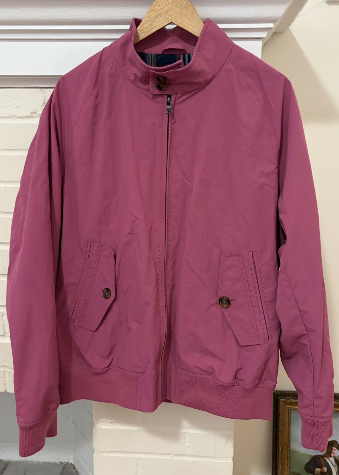 Brooks Brothers Brooks Brother’s Bomber/Zip Packet - L - Pink Size US L / EU 52-54 / 3 - 1 Thumbnail