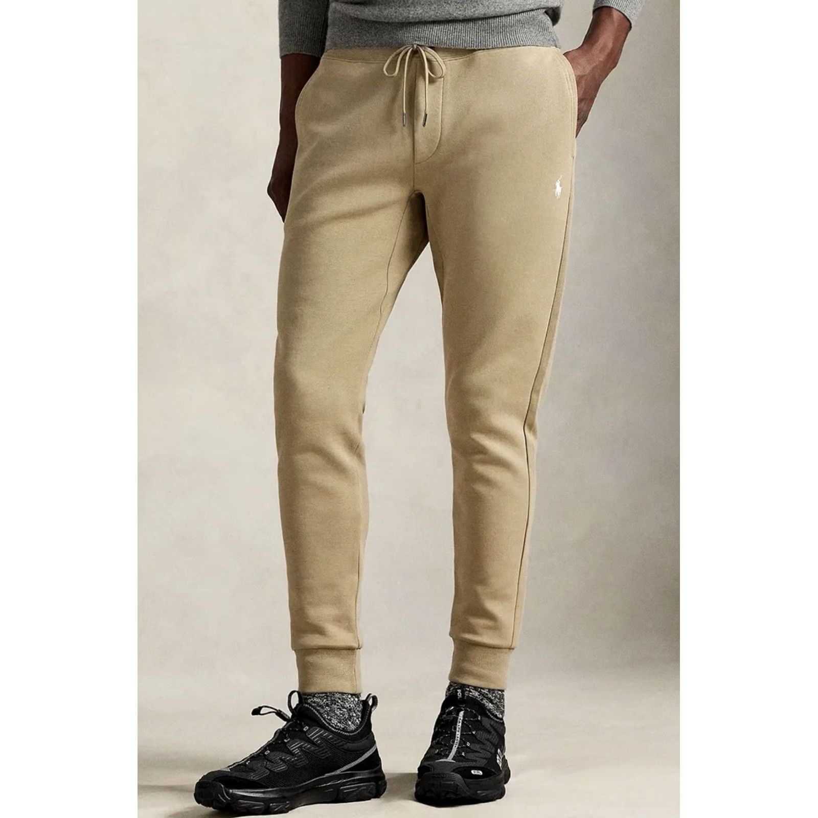 Ralph Lauren NWT Polo Ralph Lauren Jogger Pant Beige M Men Knit Double-Knit Activewear pants Size US M / EU 48-50 / 2 - 2 Thumbnail
