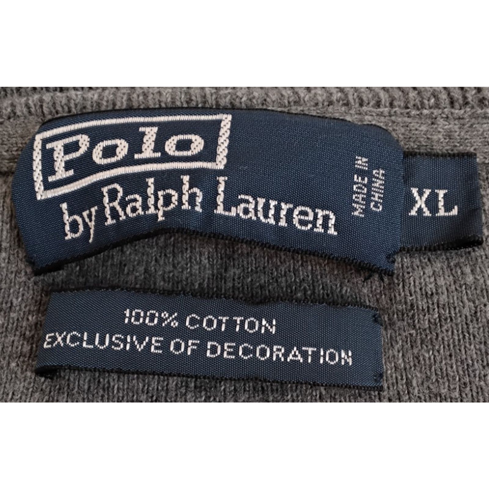 Polo Ralph Lauren Polo Ralph Lauren Sweatshirt Men's XL Gray Reverse Weave Size US XL / EU 56 / 4 - 8 Thumbnail