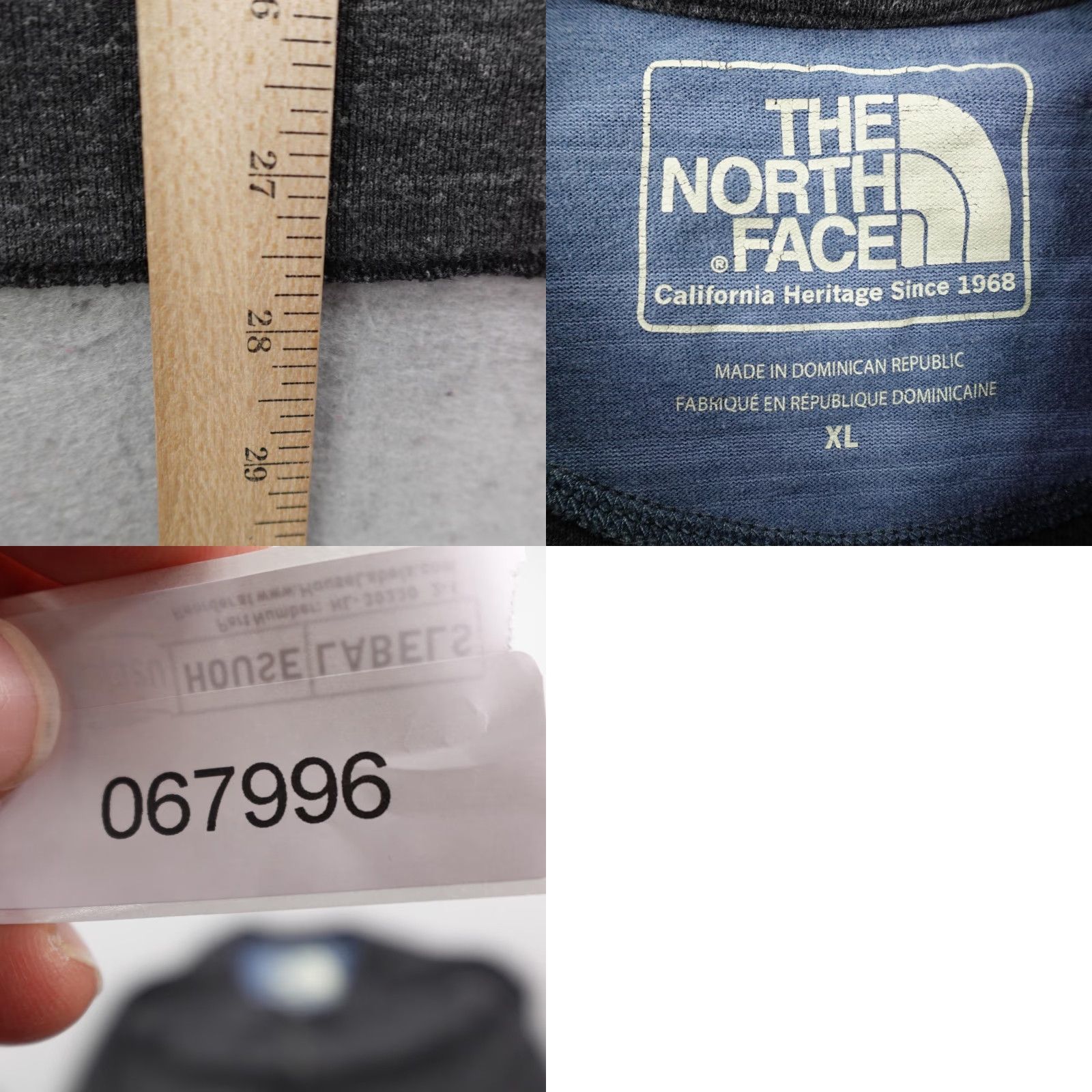 The North Face The North Face Shirt Mens XL Gray Henley Thermal Pullover Sweater Hiking Outdoors Size US XL / EU 56 / 4 - 8 Thumbnail
