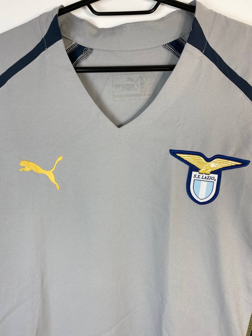 Puma Vintage soccer 2006-07 Lazio Puma Training t-shirt Vest Size US M / EU 48-50 / 2 - 2 Thumbnail