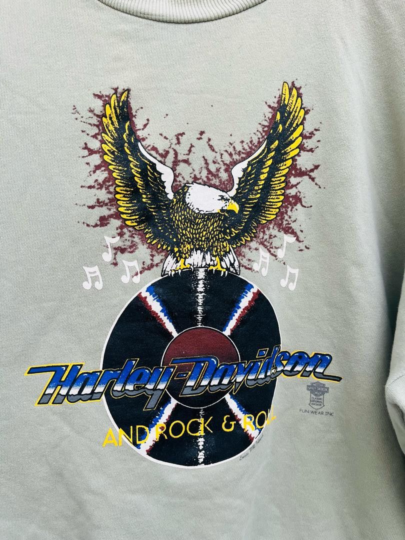 Harley Davidson Vintage Harley Davidson Rock And Roll Custom Sweatshirt Size M / US 6-8 / IT 42-44 - 5 Thumbnail