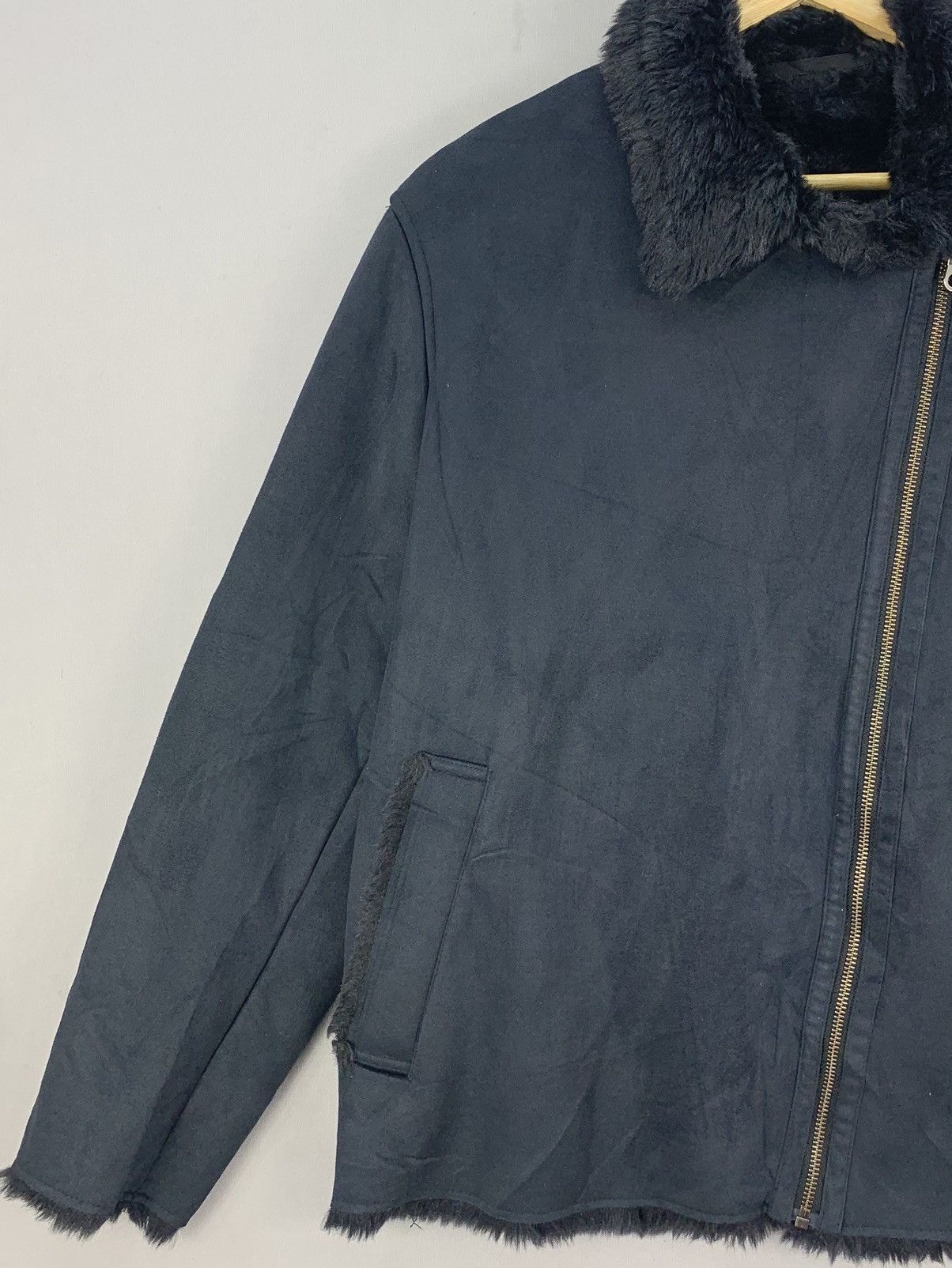 Uniqlo Uniqlo Faux Fur Zipper Jacket Size US M / EU 48-50 / 2 - 3 Thumbnail