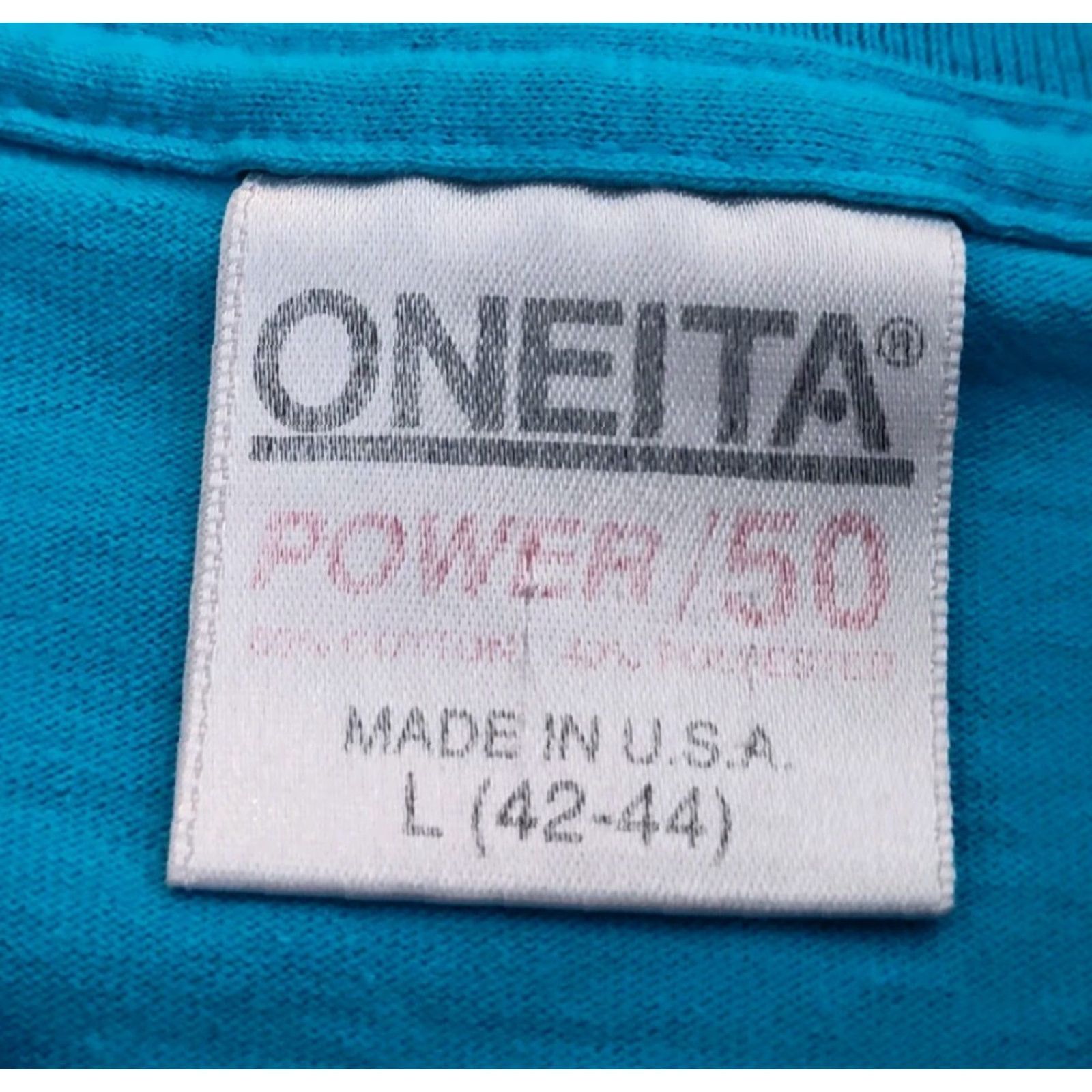 Vintage Vtg 80s Lake Tahoe Tee Shirt Sz L Mountain Emerald Bay Single Stitch Oneita Tag Shirt Tee Lake Tahoe Vintage True Oneita 80s Graphic Size US L / EU 52-54 / 3 - 7 Thumbnail