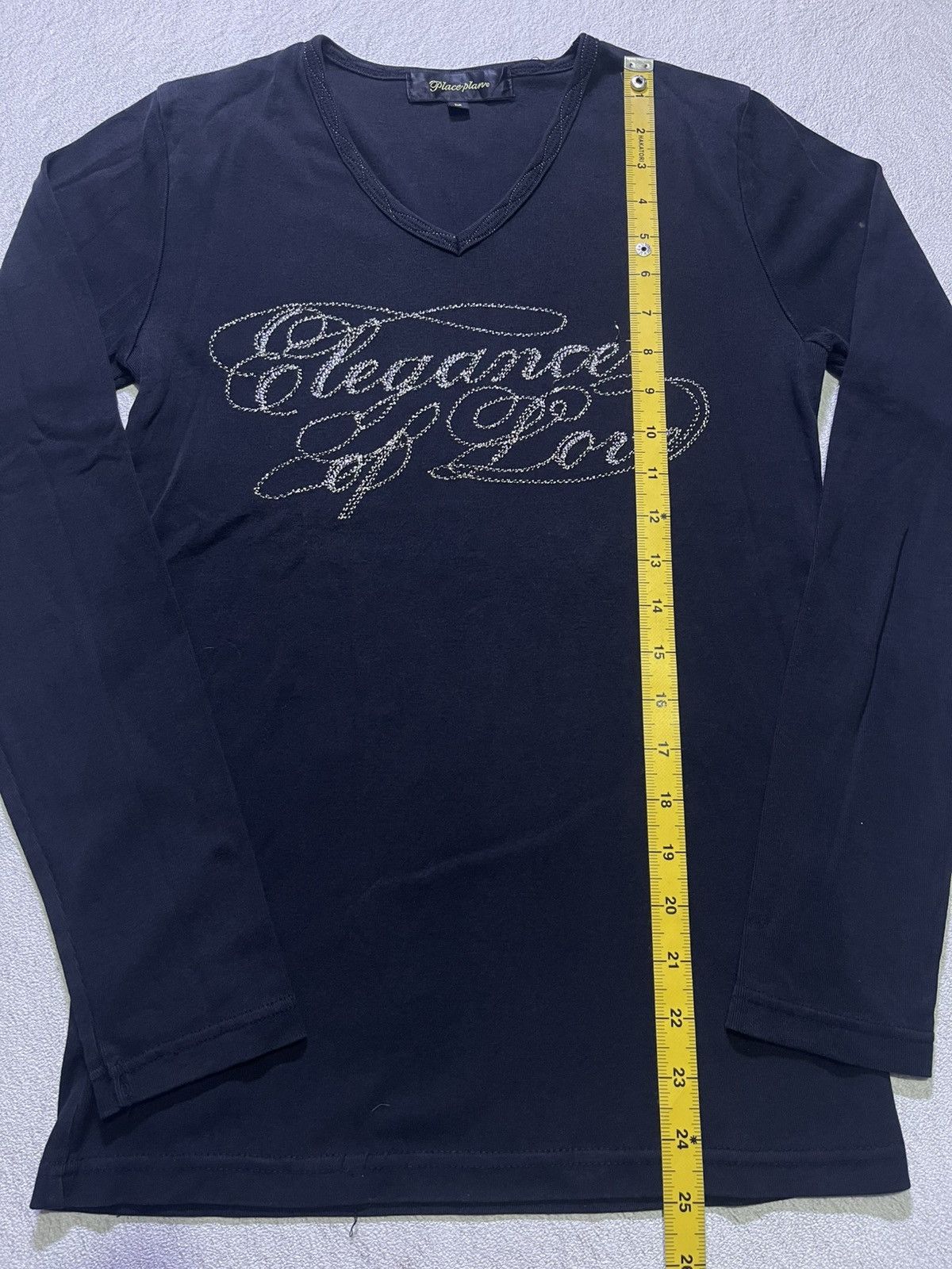 Hysteric Glamour Y2K PLACE PLAN long sleeve tshirt Size US M / EU 48-50 / 2 - 7 Thumbnail