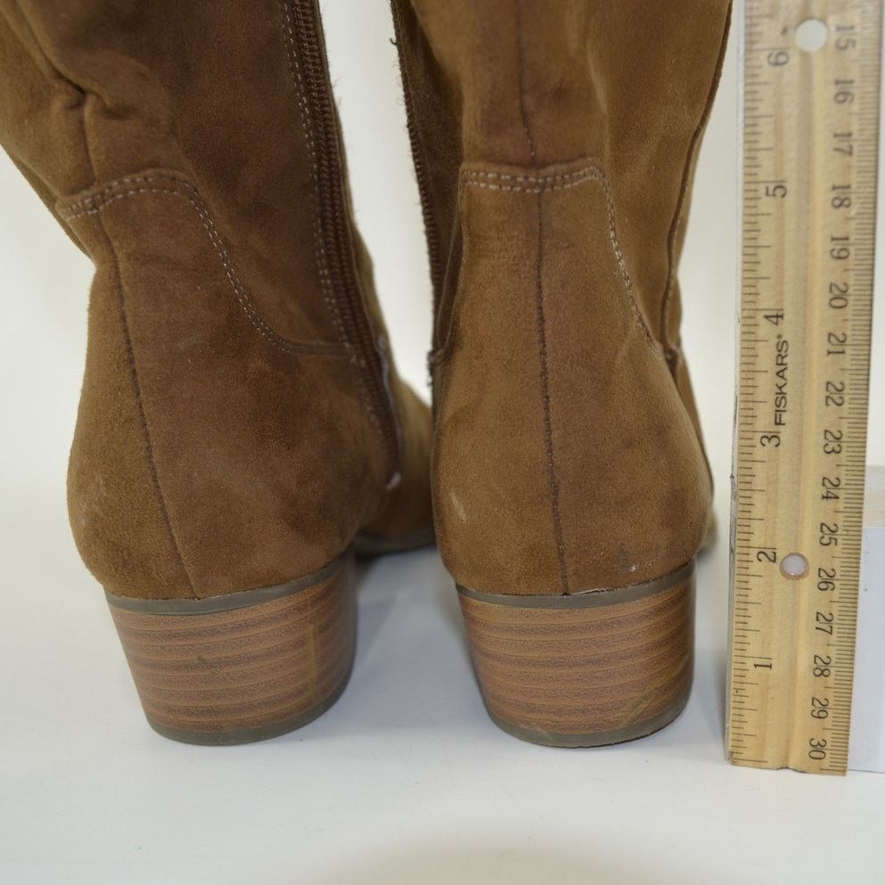 Other ANA Arden Brown Boots Knee High Winter Faux Suede Size 11 Size US 11 / IT 41 - 6 Thumbnail