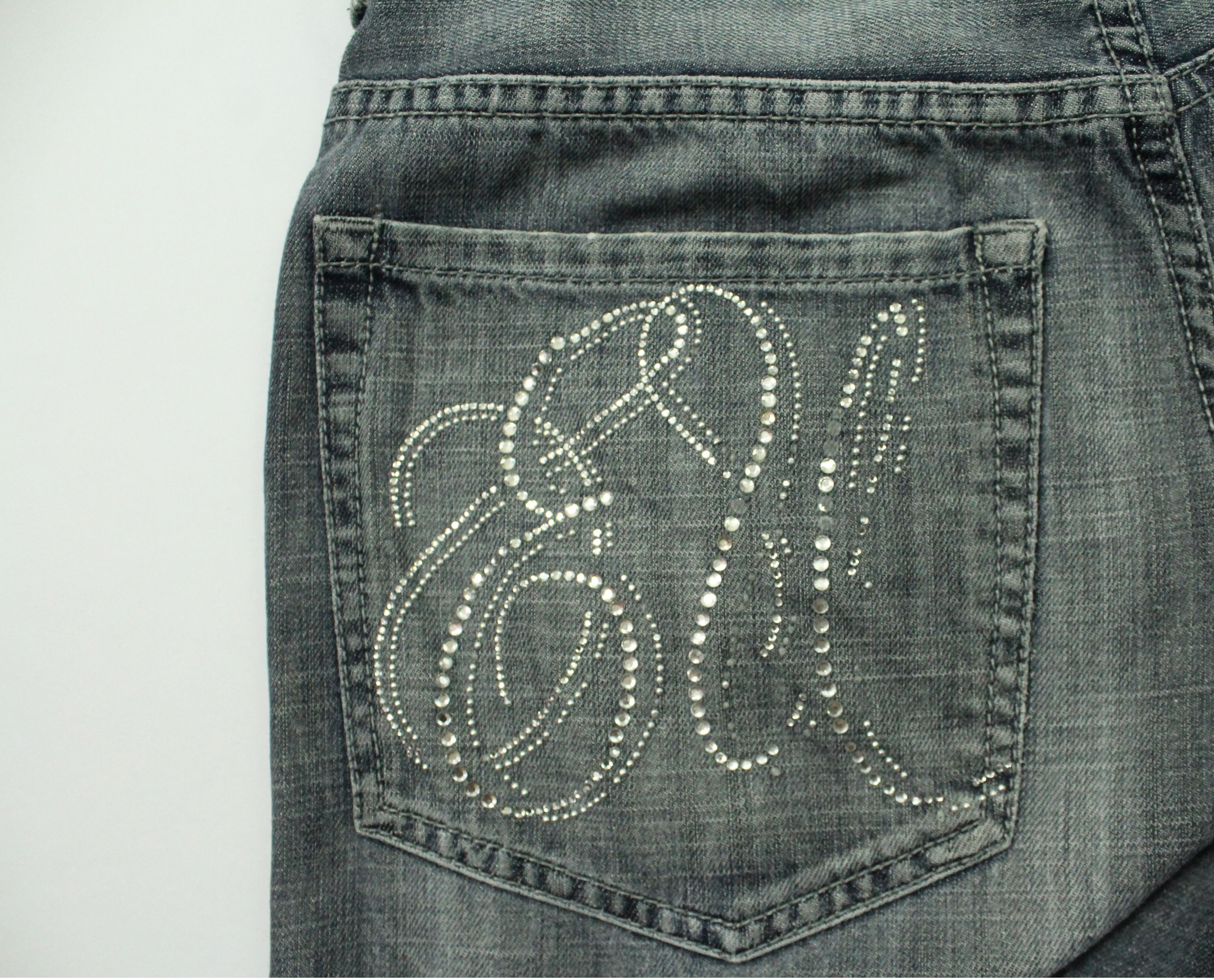 Ecko Unltd. × JNCO BLING LOGO 🔥 ECKO UNLTD Denim Baggy Fit Size US 32 / EU 48 - 2 Thumbnail