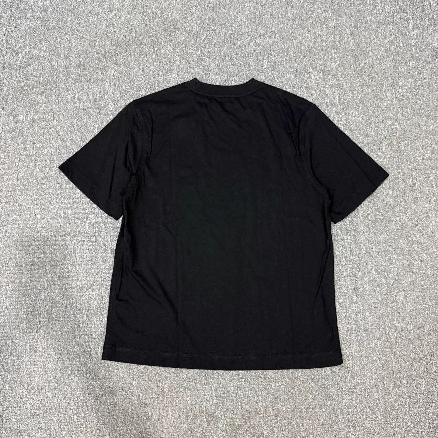 Burberry Burberry Black Embroidered Logo Short Sleeve Tee XS/S Size S / US 4 / IT 40 - 2 Thumbnail
