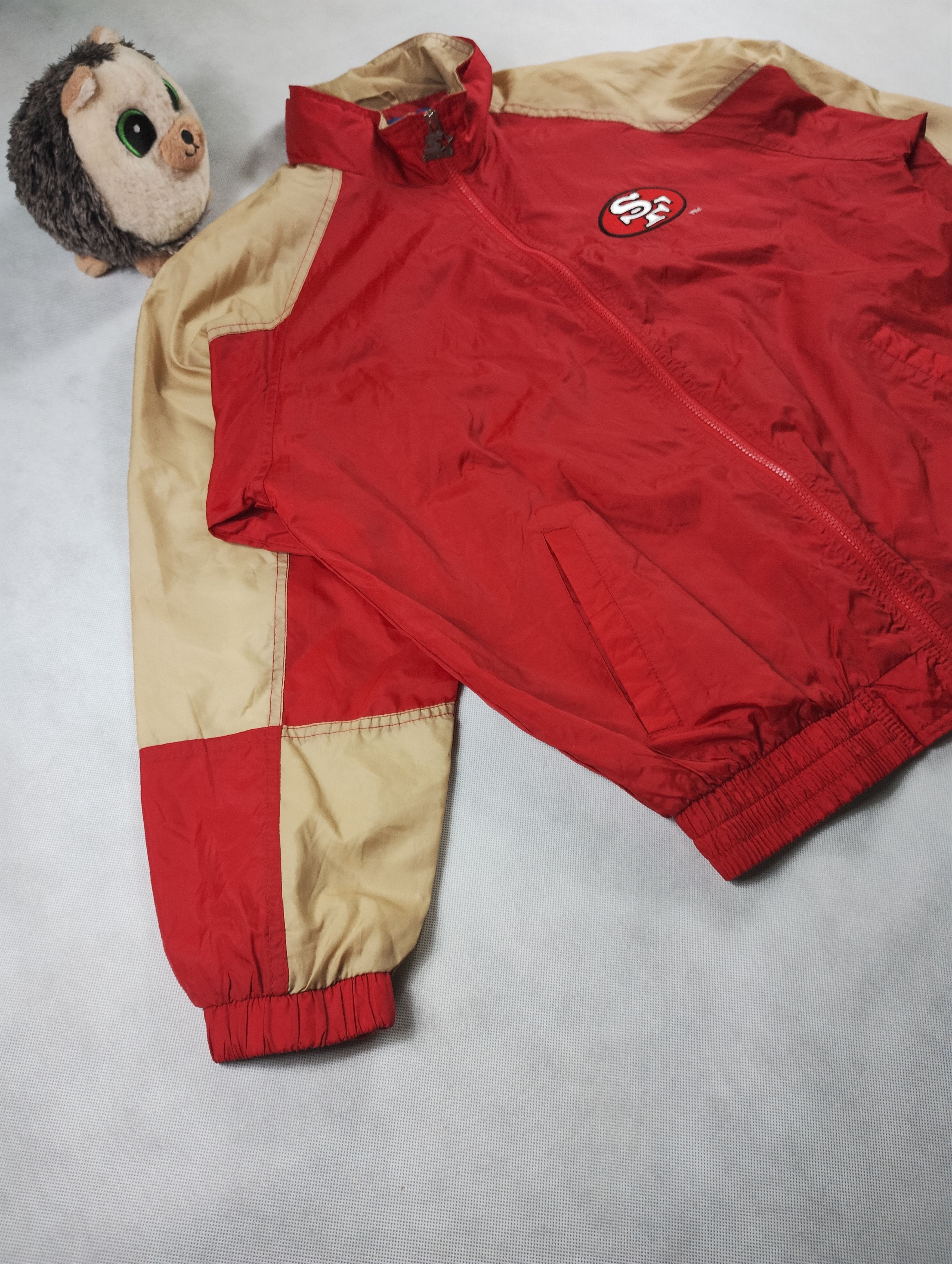 NFL × Starter Light jacket Starter NFL Red gold vintage 90s Size US M / EU 48-50 / 2 - 6 Thumbnail