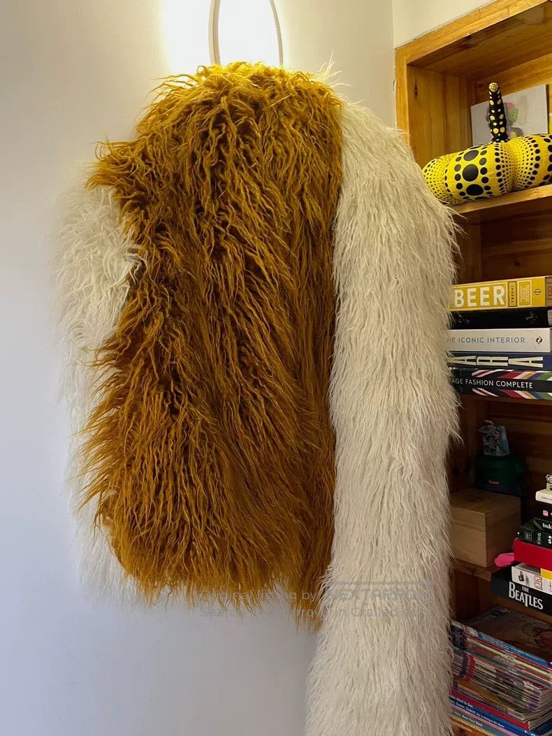Dries Van Noten Dries Van Noten Fur Shawl Coat Size S / US 4 / IT 40 - 1 Thumbnail