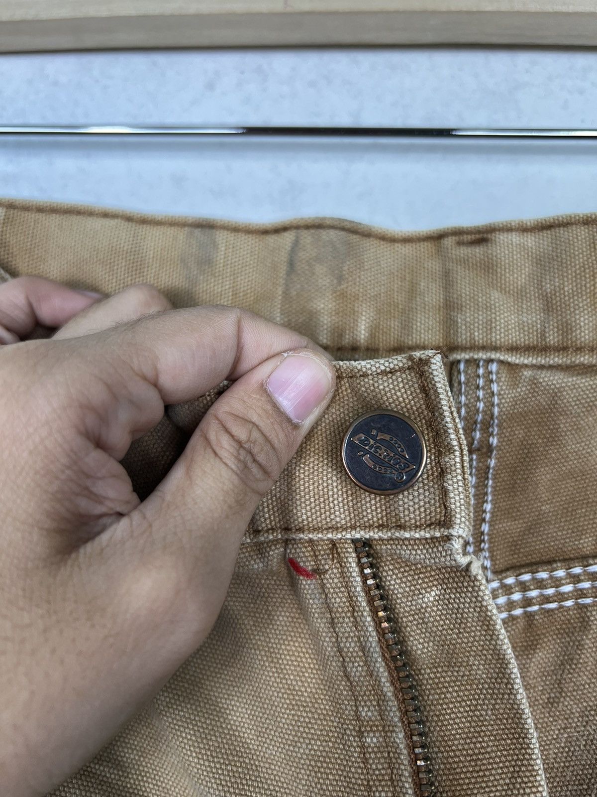 Dickies × Vintage 🔥 VINTAGE DICKIES DYED OILED CARPANTER Size US 34 / EU 50 - 12 Thumbnail