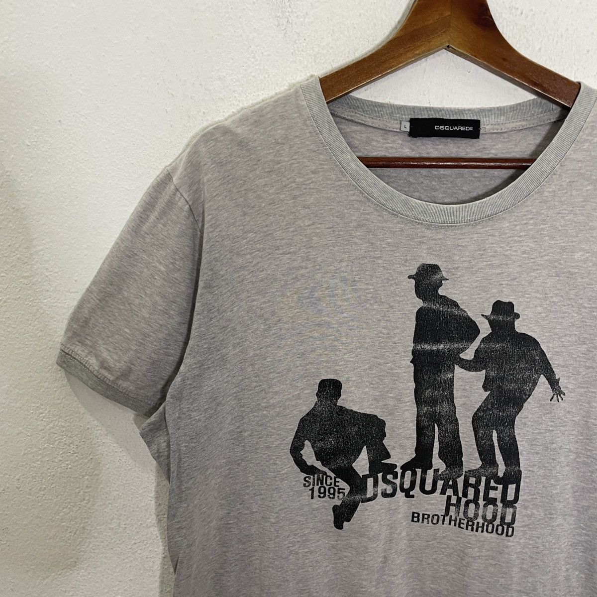 Dsquared2 Vintage Dsquared2 Brotherhood Tee Size US M / EU 48-50 / 2 - 3 Thumbnail