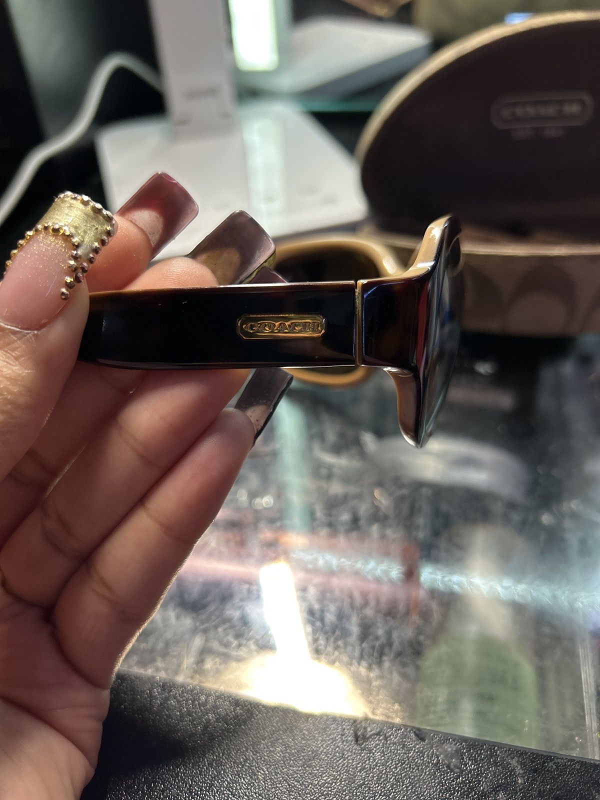 Coach vintage coach sunglasses with cass Size ONE SIZE - 3 Thumbnail