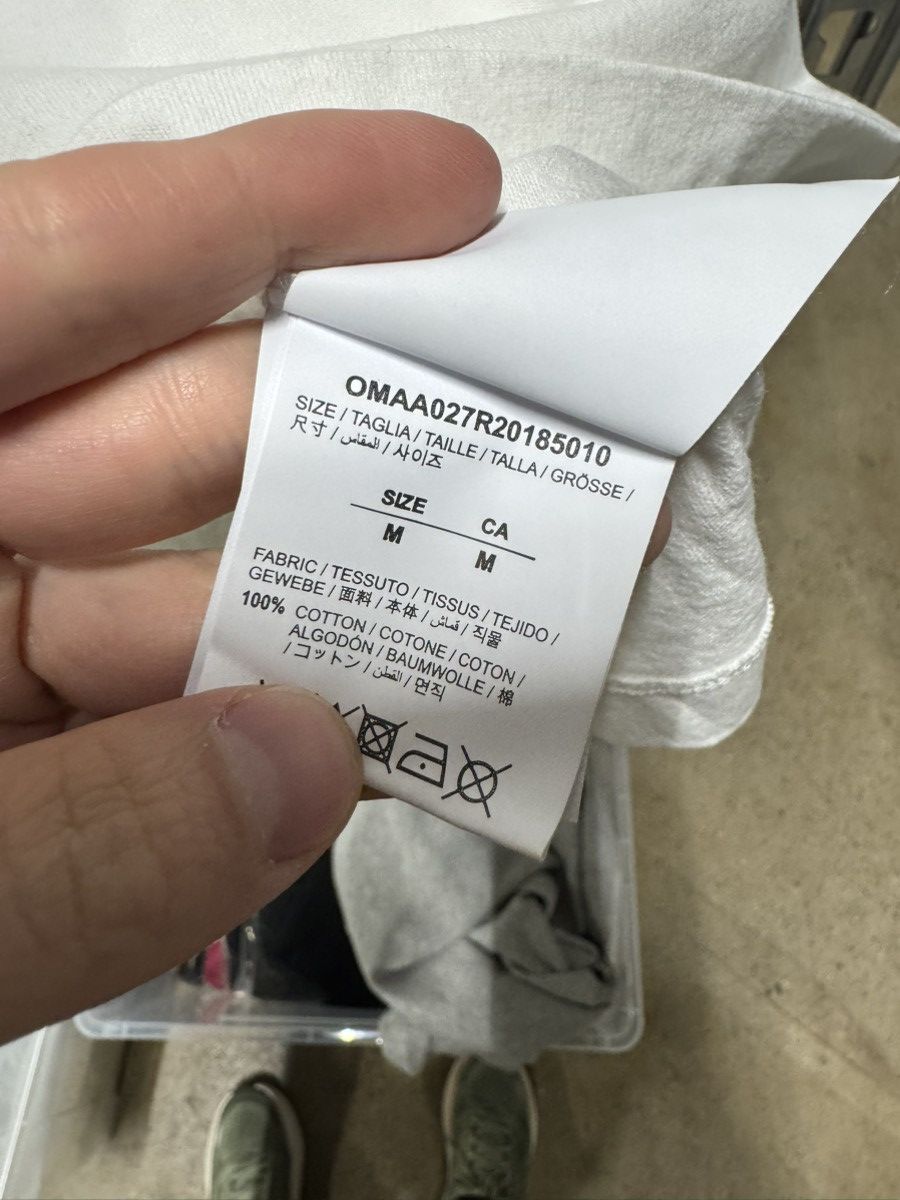 Off-White Off-White Logo T-Shirt NEW 500$ Size US M / EU 48-50 / 2 - 4 Thumbnail