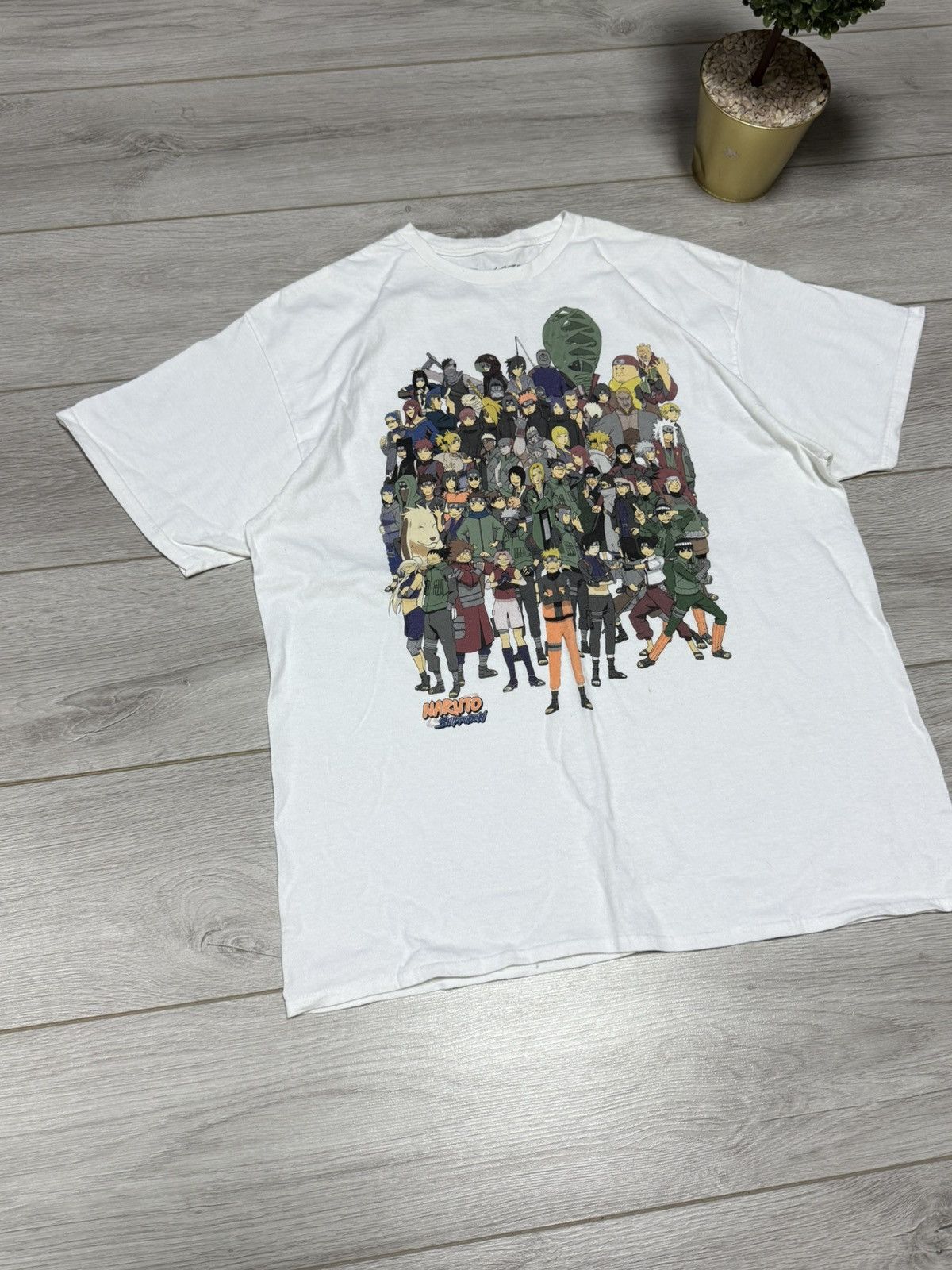 Reason Naruto big logo team squad characters anime Japan tee shirt Size US XL / EU 56 / 4 - 2 Thumbnail