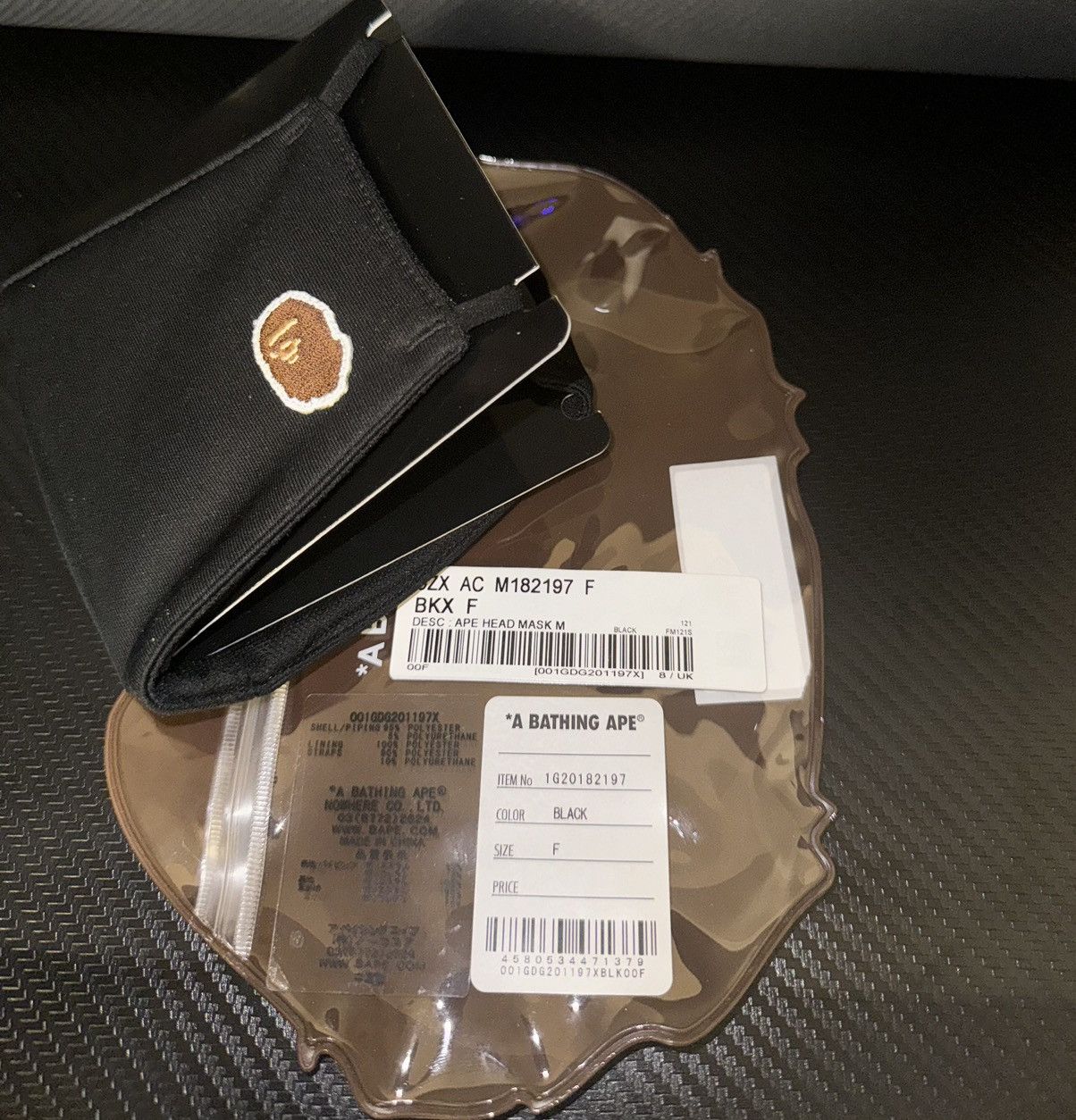 Bape Bape Face Mask Size ONE SIZE - 4 Thumbnail