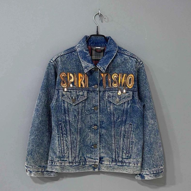Gucci Gucci Squares make old logo denim jackets 2503-Nextarrow Size US XS / EU 42 / 0 - 1 Thumbnail