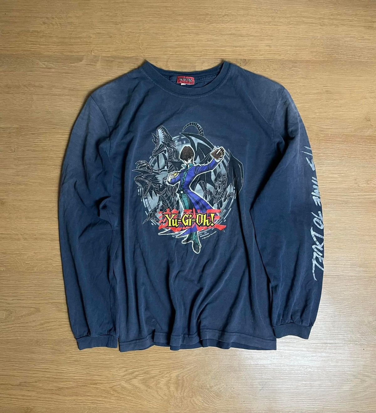 Anime Rare Vintage 90s Anime Yugi-oh (Kaiba) Long Sleeve shirt Size US M / EU 48-50 / 2 - 1 Thumbnail