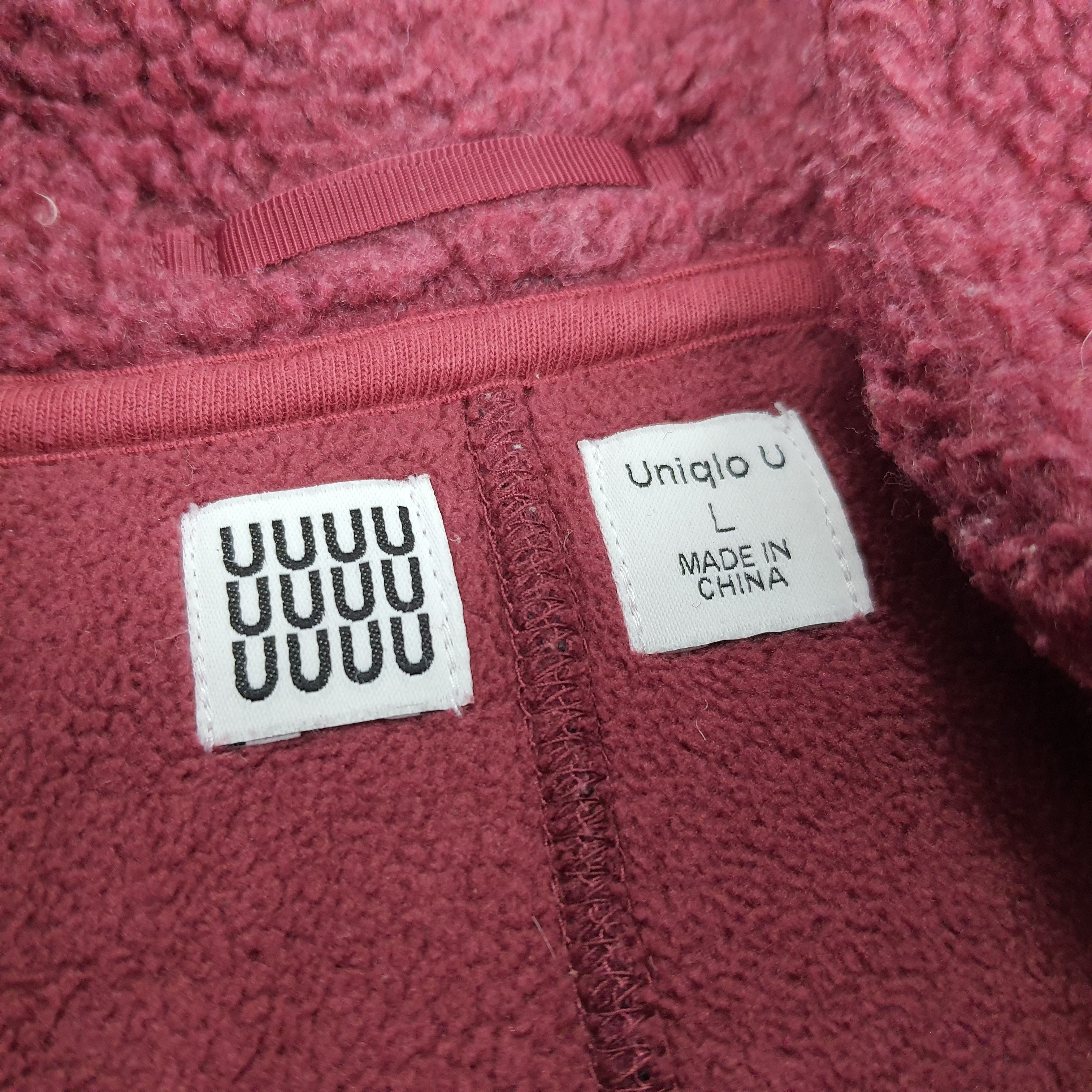 Japanese Brand × Vintage Vintage Uniqlo x Undercover Custom Logo Fleece Jacket Size US L / EU 52-54 / 3 - 4 Thumbnail