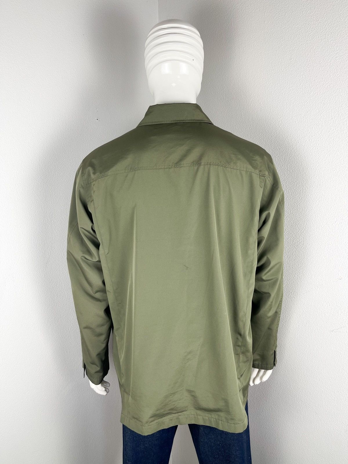 Perry Ellis Perry Ellis Portfolio mens coat Sz L dark green nylon Size US L / EU 52-54 / 3 - 4 Thumbnail