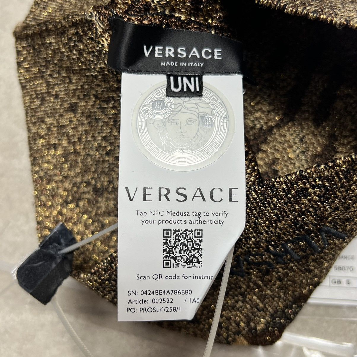 Versace Versace Monogram Print Bucket Hat Size ONE SIZE - 3 Thumbnail