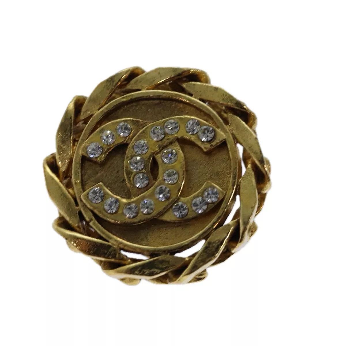 Chanel CHANEL COCO Mark Earring metal Gold CC Auth Size ONE SIZE - 3 Thumbnail