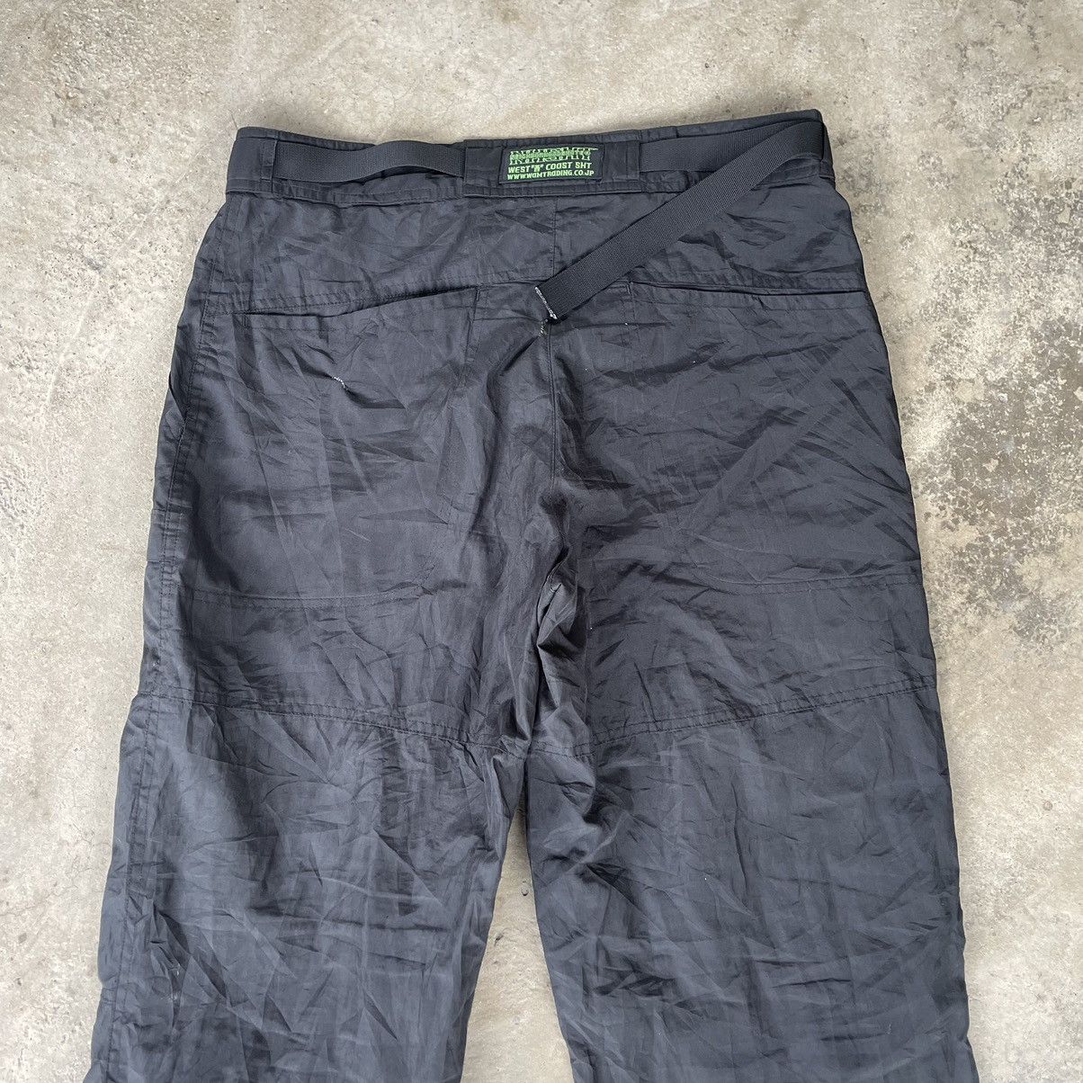Japanese Brand × Neighborhood × Vintage 🔥Pick🔥🇯🇵Neighborhood 6 Pocket Draw String Running Track Pants Size US 34 / EU 50 - 5 Thumbnail