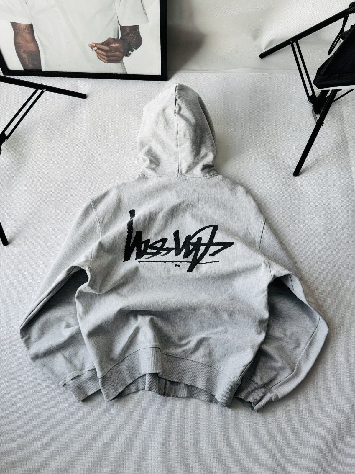 Stussy Stussy Appliqué Chenille Arch Logo Hoodie | Grailed