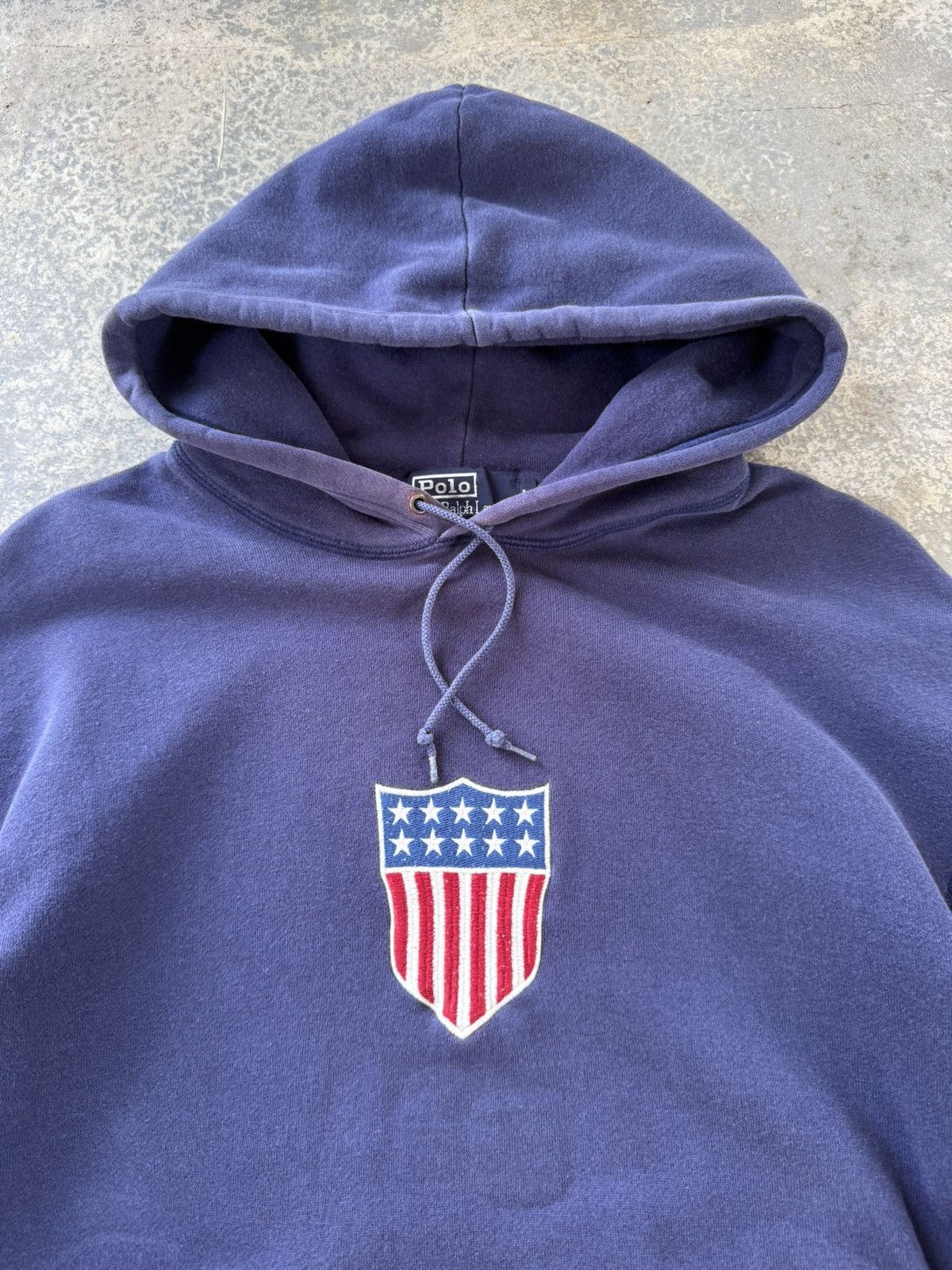Polo Ralph Lauren × Vintage RARE🔥Vintage 90’s Polo Ralph Lauren Snowbeach Stadium Hoodie Size US L / EU 52-54 / 3 - 2 Thumbnail