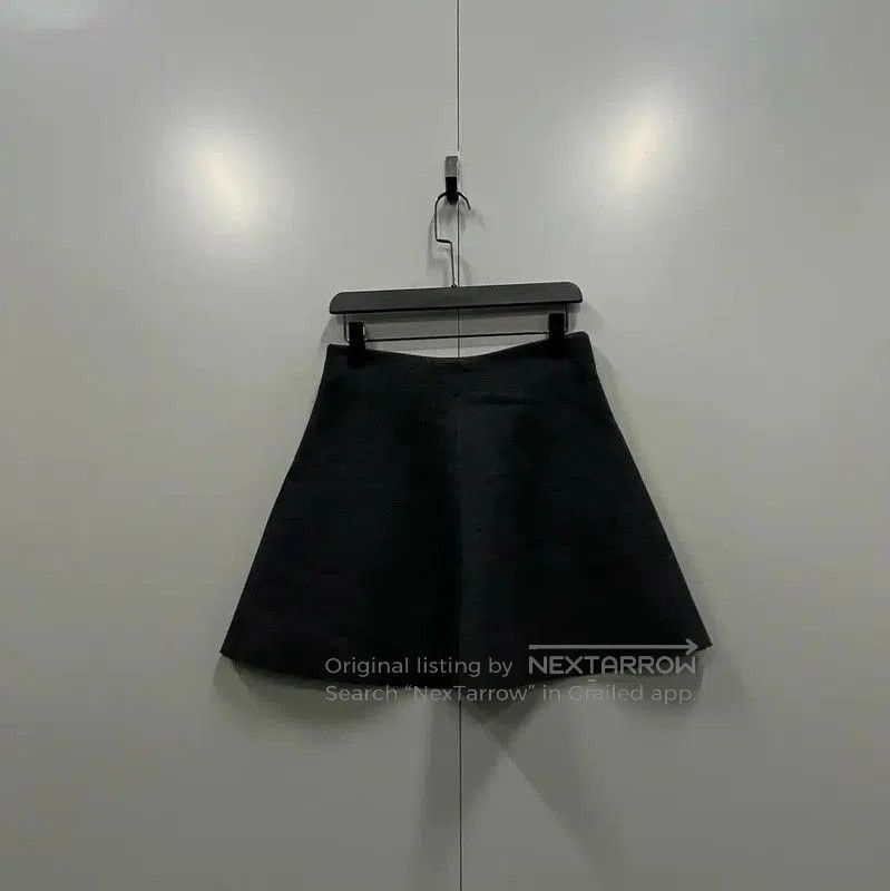 Valentino Valentino Black Cotton Summer Short Skirt . Size 27" / US 4 / IT 40 - 2 Thumbnail