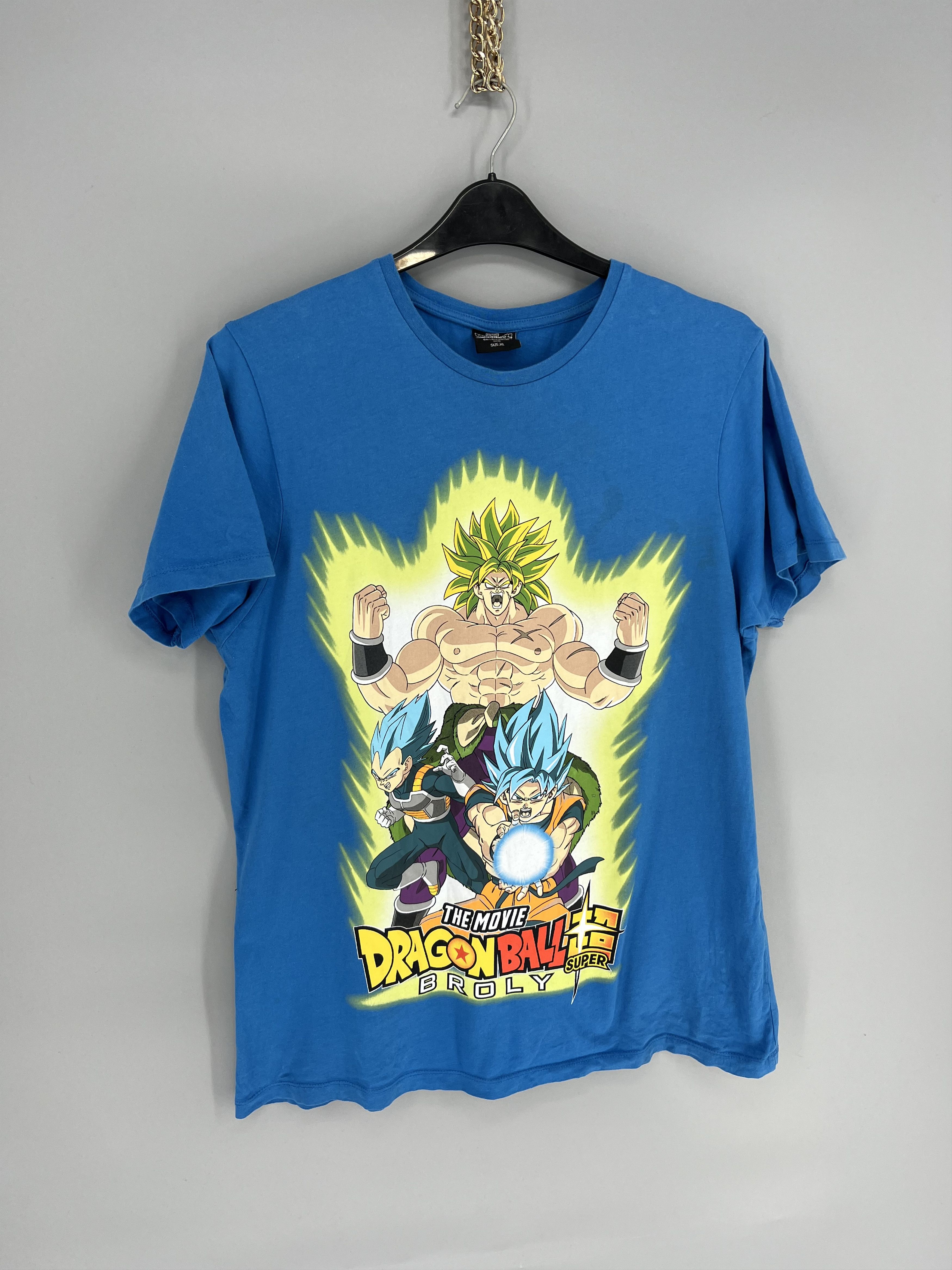 Anime Bootleg Dragon Ball Z Super T Shirt XL Size US XL / EU 56 / 4 - 2 Thumbnail
