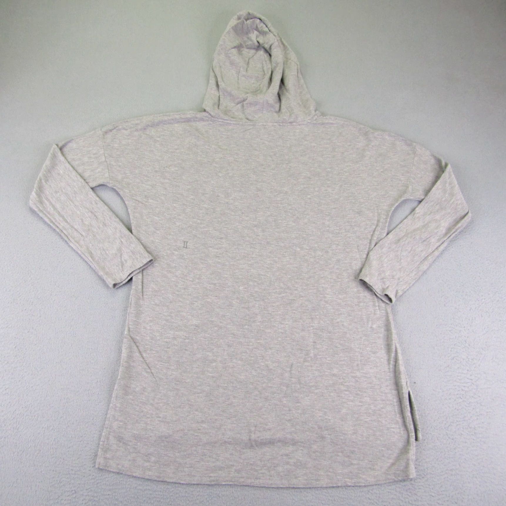 Vintage Kit and Ace Hoodie Womens 8 Gray Pullover Lightweight Stretch Hooded Sweatshirt Knit Size M / US 6-8 / IT 42-44 - 4 Thumbnail