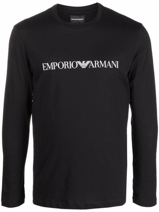 Emporio Armani EMPORIO ARMANI Men T-Shirts 8N1TN8 1JPZZ0021 Black Size US XL / EU 56 / 4 - 1 Thumbnail
