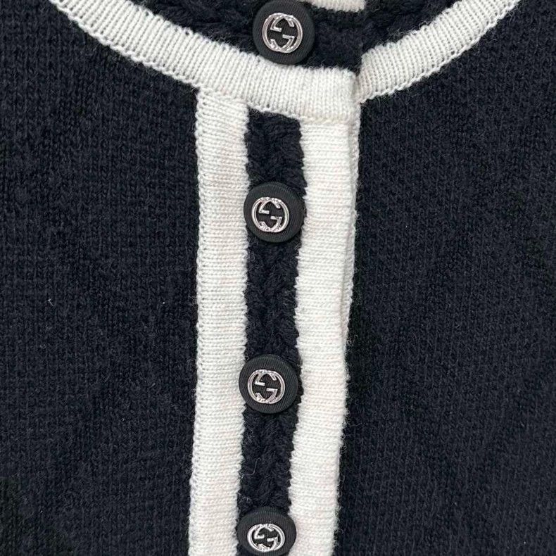 Gucci Gucci Black and white knitted dress 2506-Nextarrow Size M / US 6-8 / IT 42-44 - 4 Thumbnail