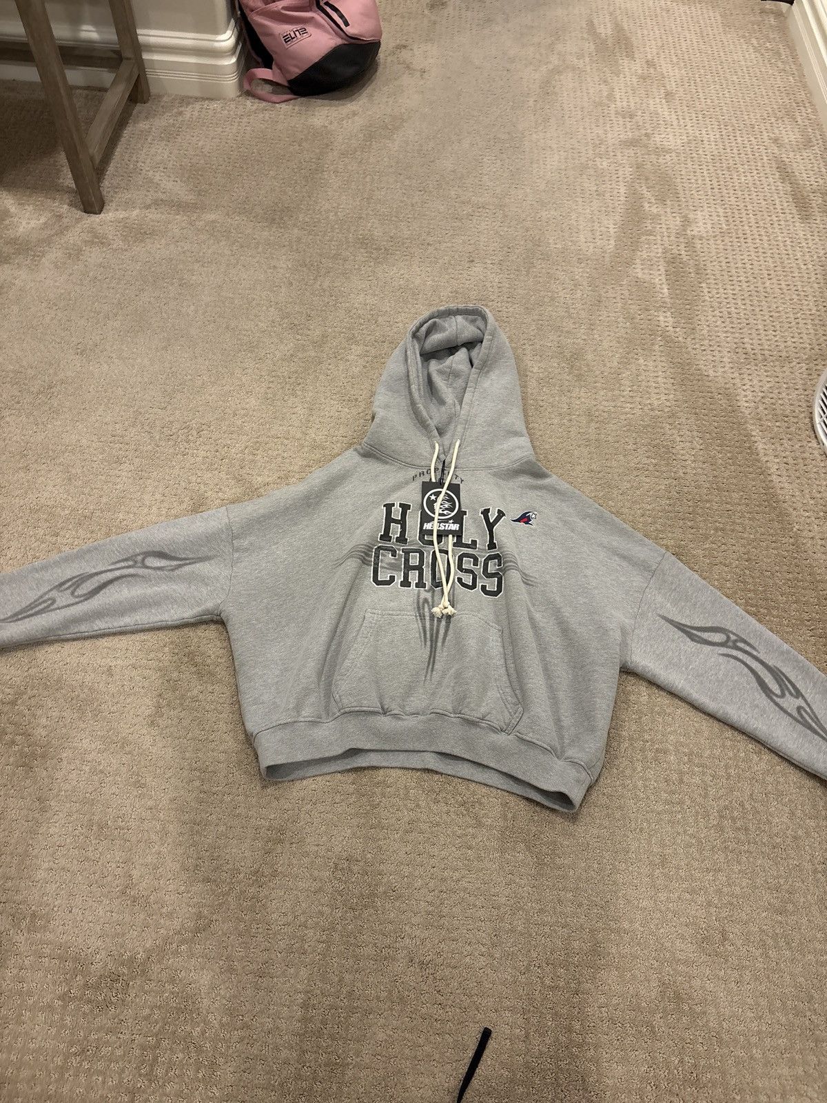 Complex × HELLSTAR HELLSTAR HOLY CROSS HOODIE NEW Size US L / EU 52-54 / 3 - 1 Thumbnail