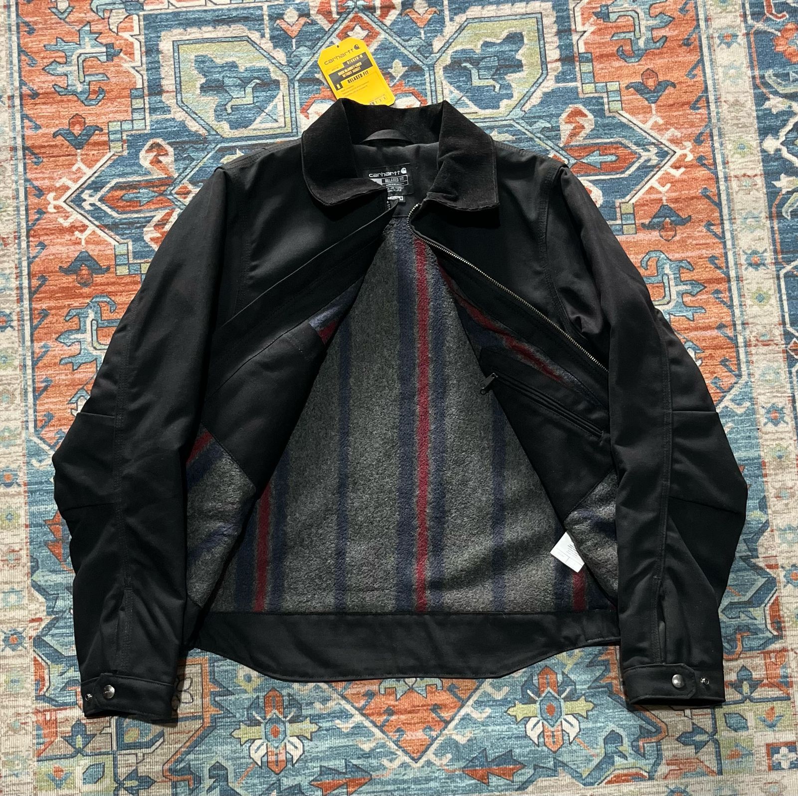 Carhartt CARHARTT DUCK BLANKED LINED DETROIT JACKET Size US S / EU 44-46 / 1 - 1 Thumbnail