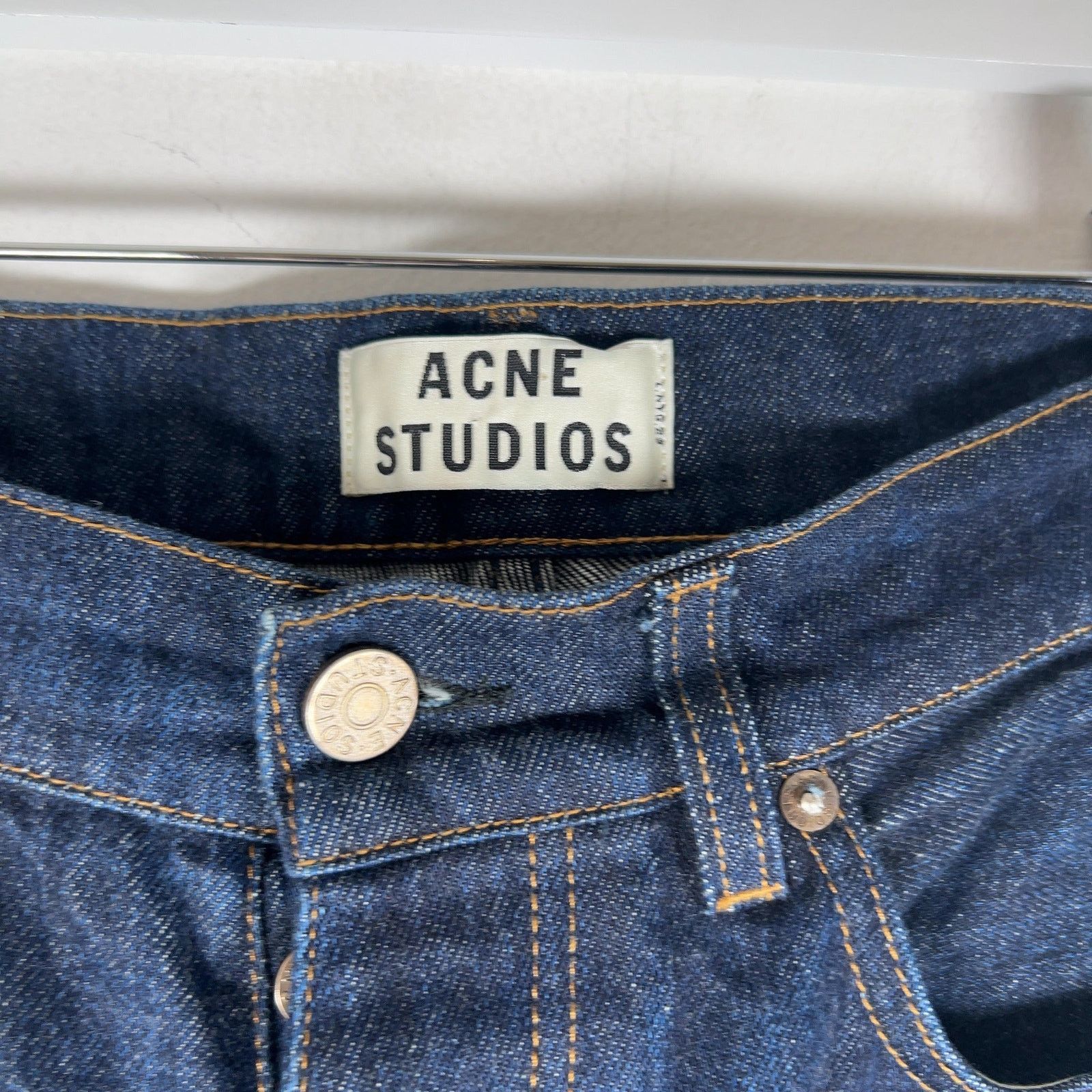 Acne Studios Acne Studios Straight Fit Denim Jeans Size US 33 - 2 Thumbnail
