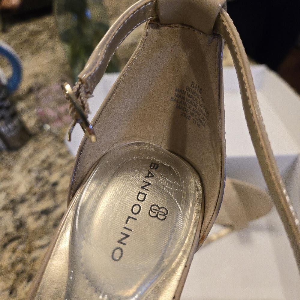 Designer Bandolino Madia Sandal Size US 8.5 / IT 38.5 - 4 Thumbnail