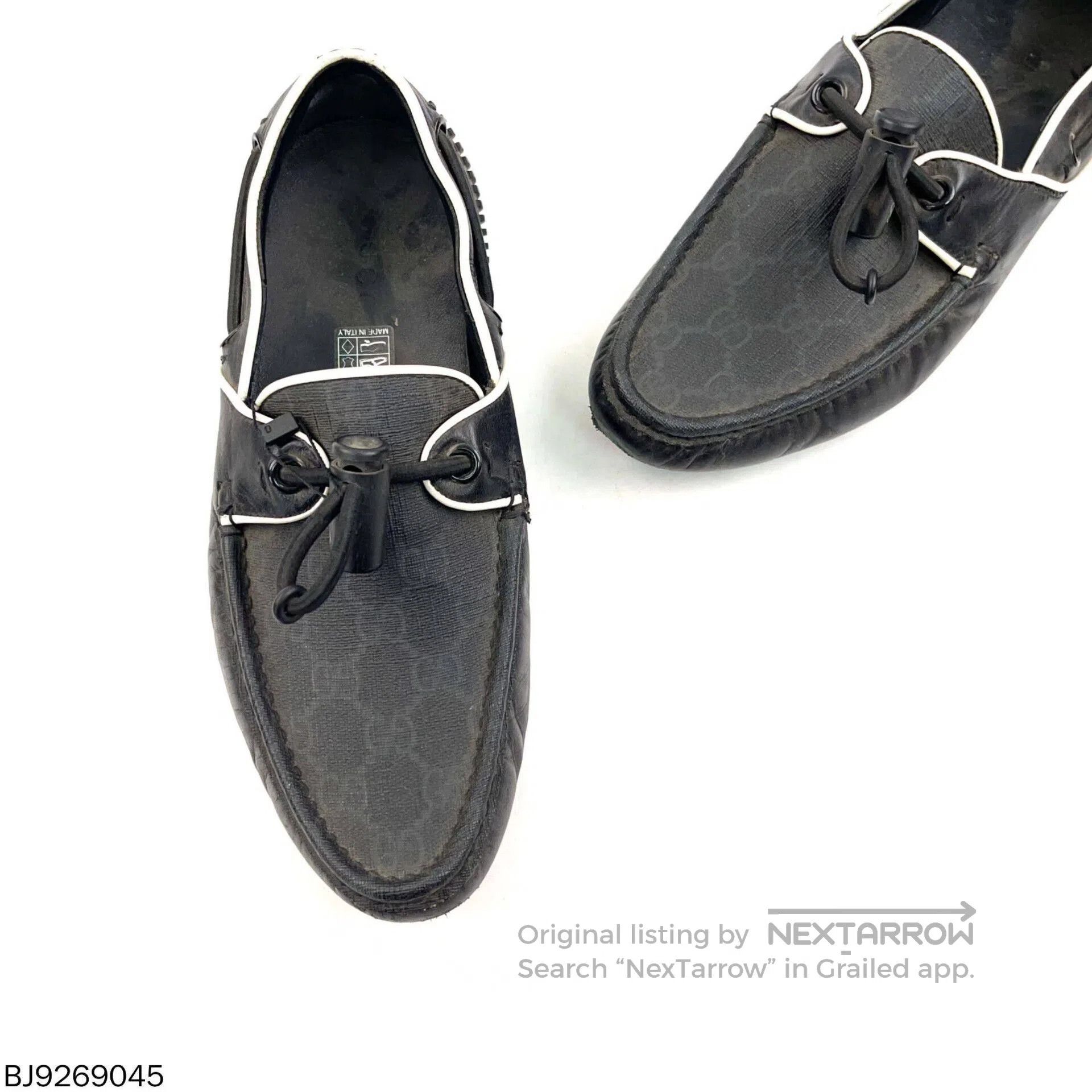 Gucci gucci double G leather loafers size 6½. Size US 6.5 / EU 39-40 - 3 Thumbnail